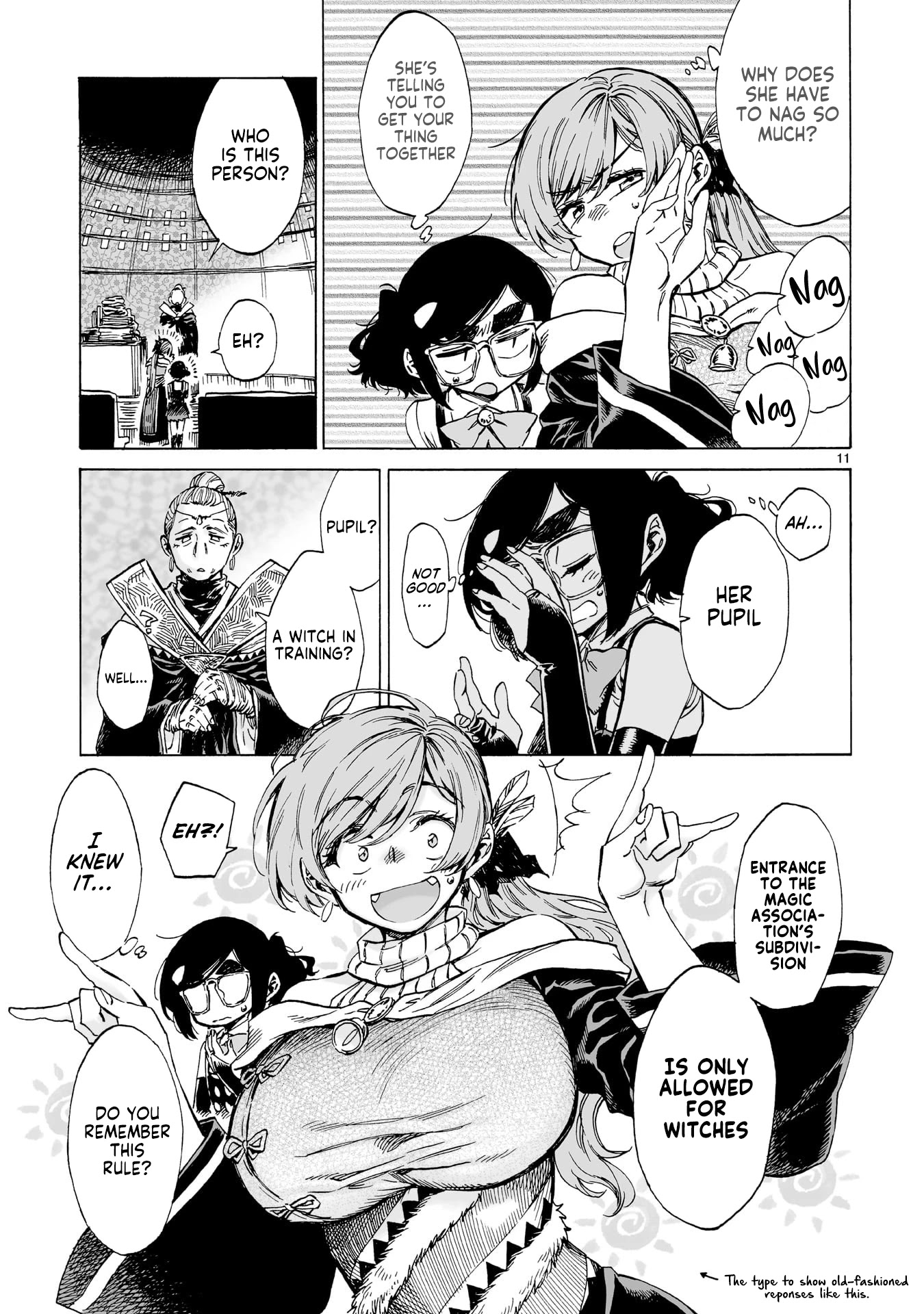 Nina-san no Mahou Seikatsu Chapter 18 page 11 - Chapter 18: Family and magic (First Part)