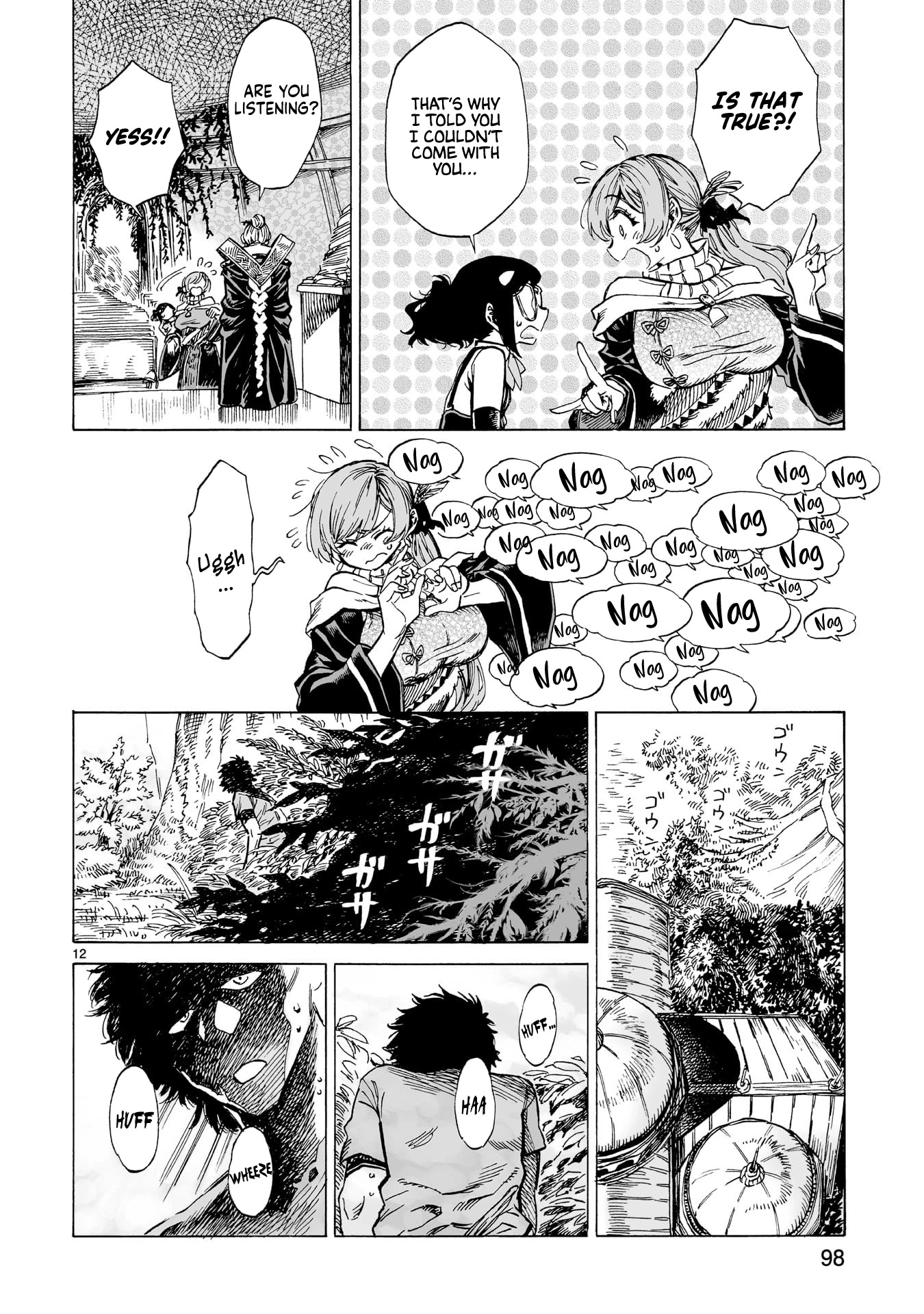 Nina-san no Mahou Seikatsu Chapter 18 page 12 - Chapter 18: Family and magic (First Part)