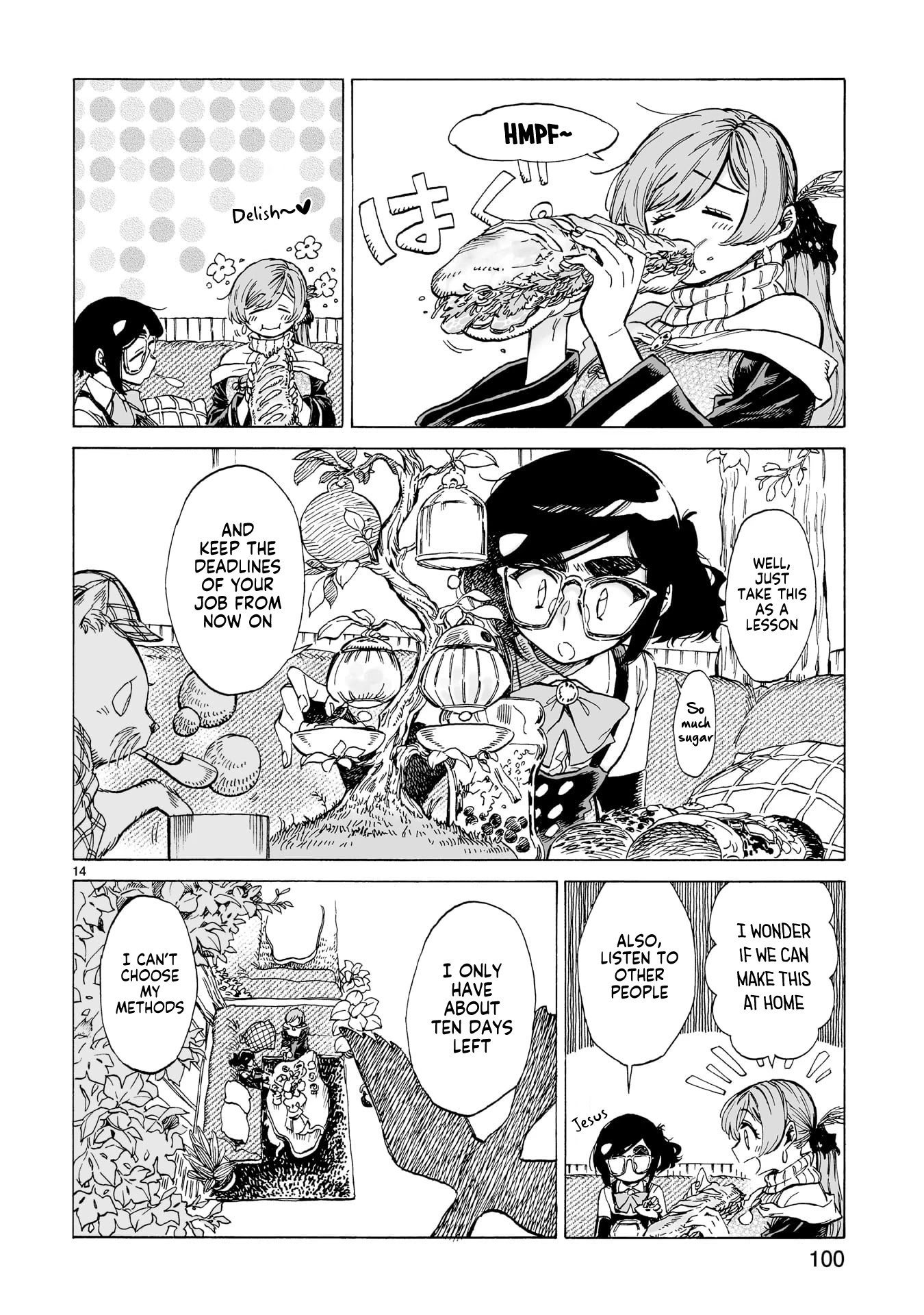 Nina-san no Mahou Seikatsu Chapter 18 page 14 - Chapter 18: Family and magic (First Part)