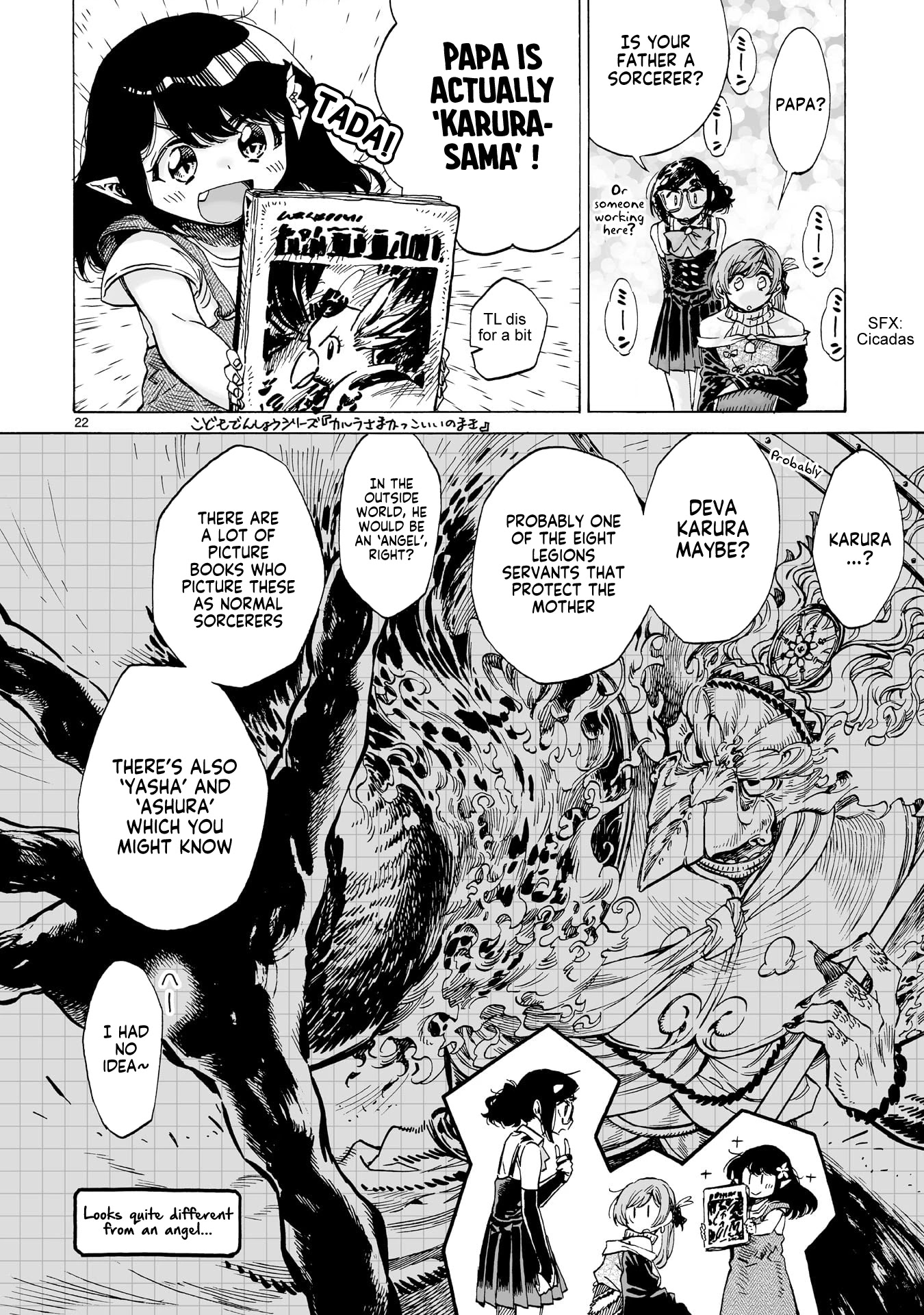 Nina-san no Mahou Seikatsu Chapter 18 page 22 - Chapter 18: Family and magic (First Part)