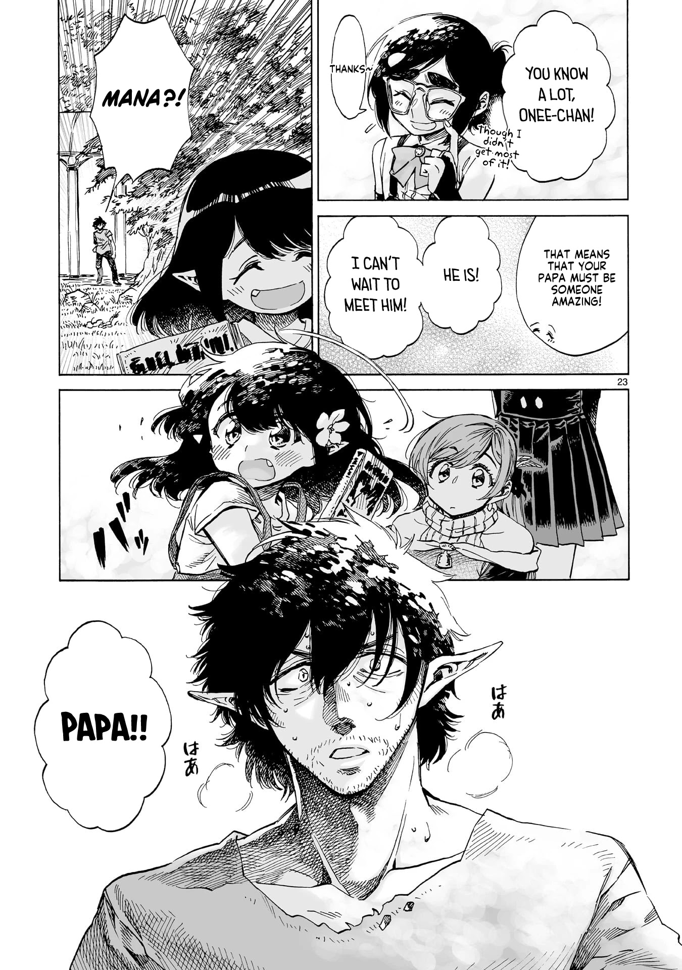 Nina-san no Mahou Seikatsu Chapter 18 page 23 - Chapter 18: Family and magic (First Part)