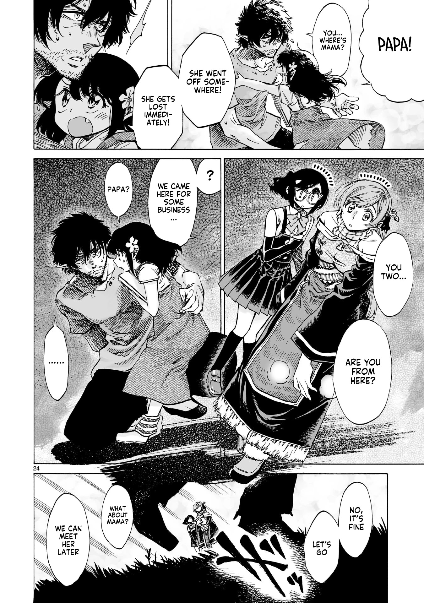 Nina-san no Mahou Seikatsu Chapter 18 page 24 - Chapter 18: Family and magic (First Part)