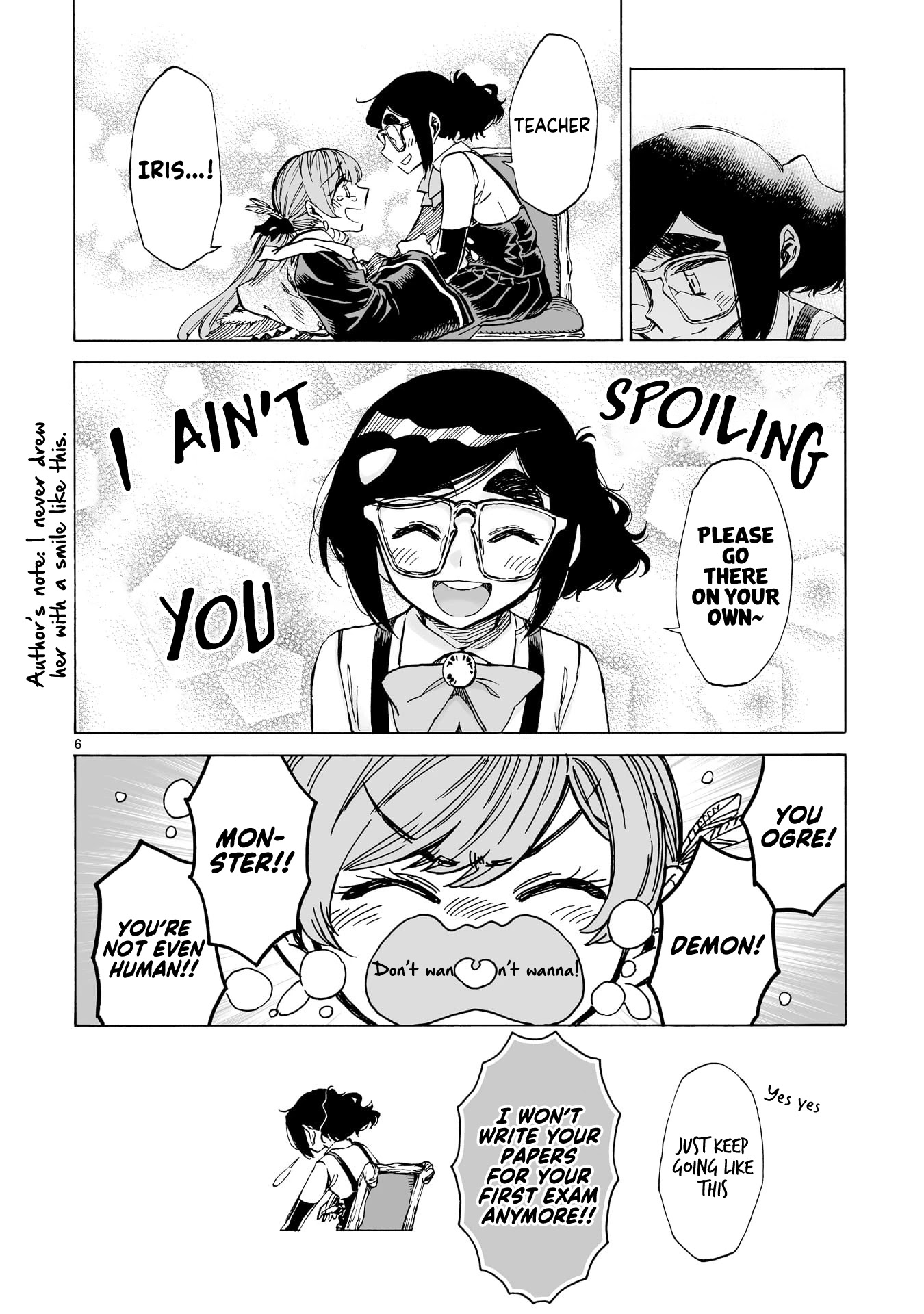 Nina-san no Mahou Seikatsu Chapter 18 page 6 - Chapter 18: Family and magic (First Part)
