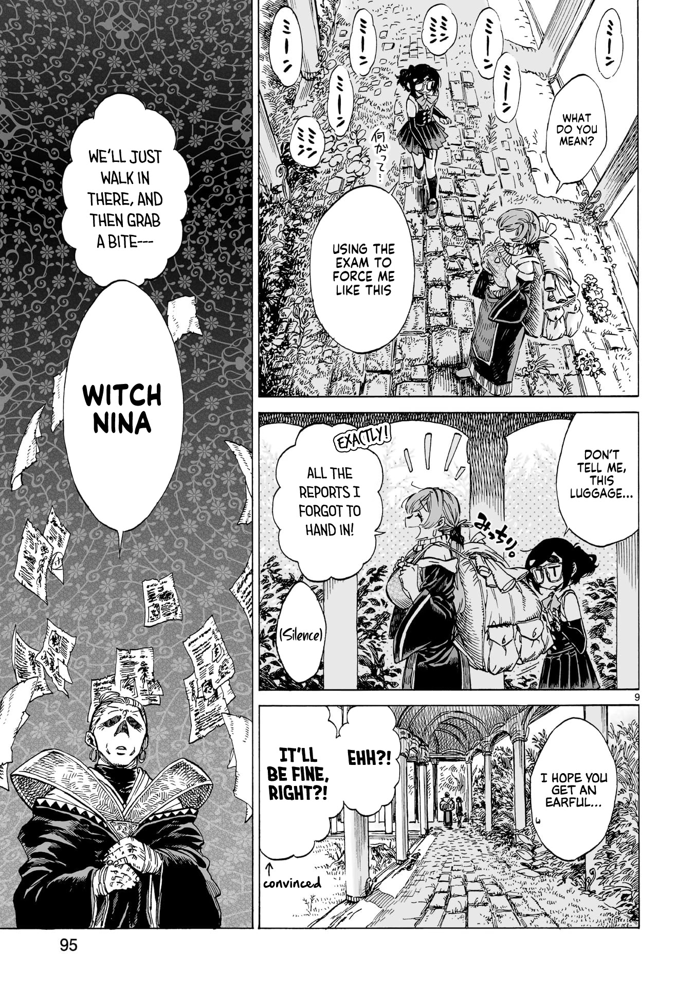 Nina-san no Mahou Seikatsu Chapter 18 page 9 - Chapter 18: Family and magic (First Part)