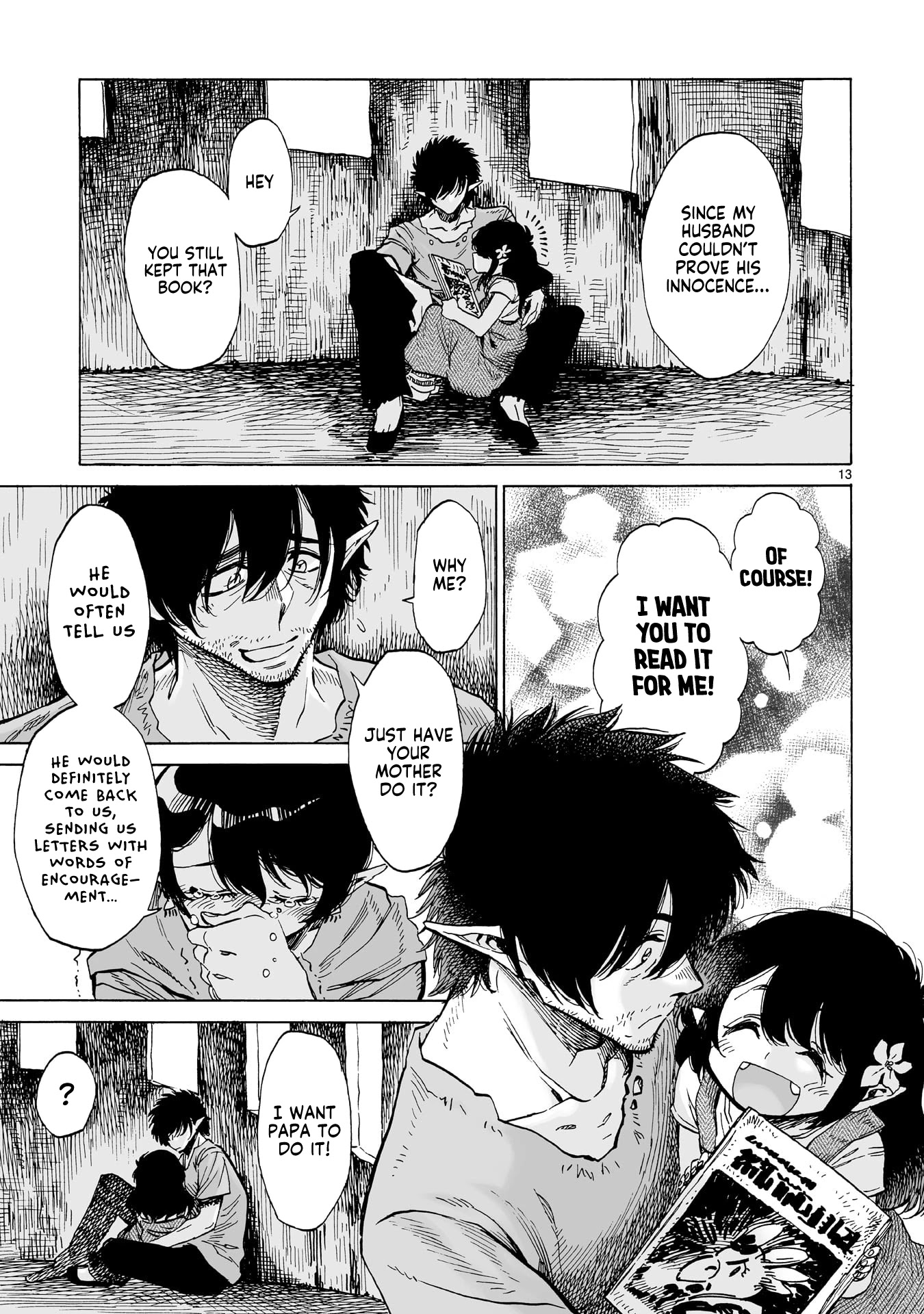 Nina-san no Mahou Seikatsu Chapter 19 page 13 - Chapter 19: Family and magic (Second Part)