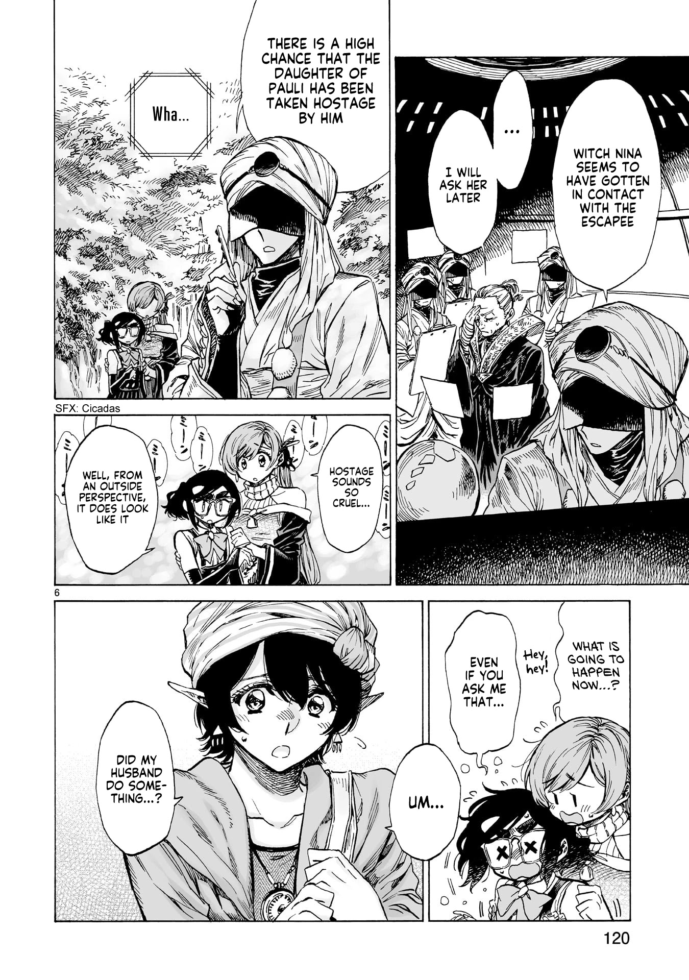 Nina-san no Mahou Seikatsu Chapter 19 page 6 - Chapter 19: Family and magic (Second Part)