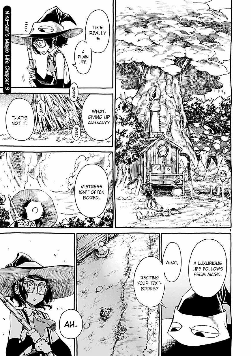 Nina-san no Mahou Seikatsu Chapter 3 page 1 - Chapter 3