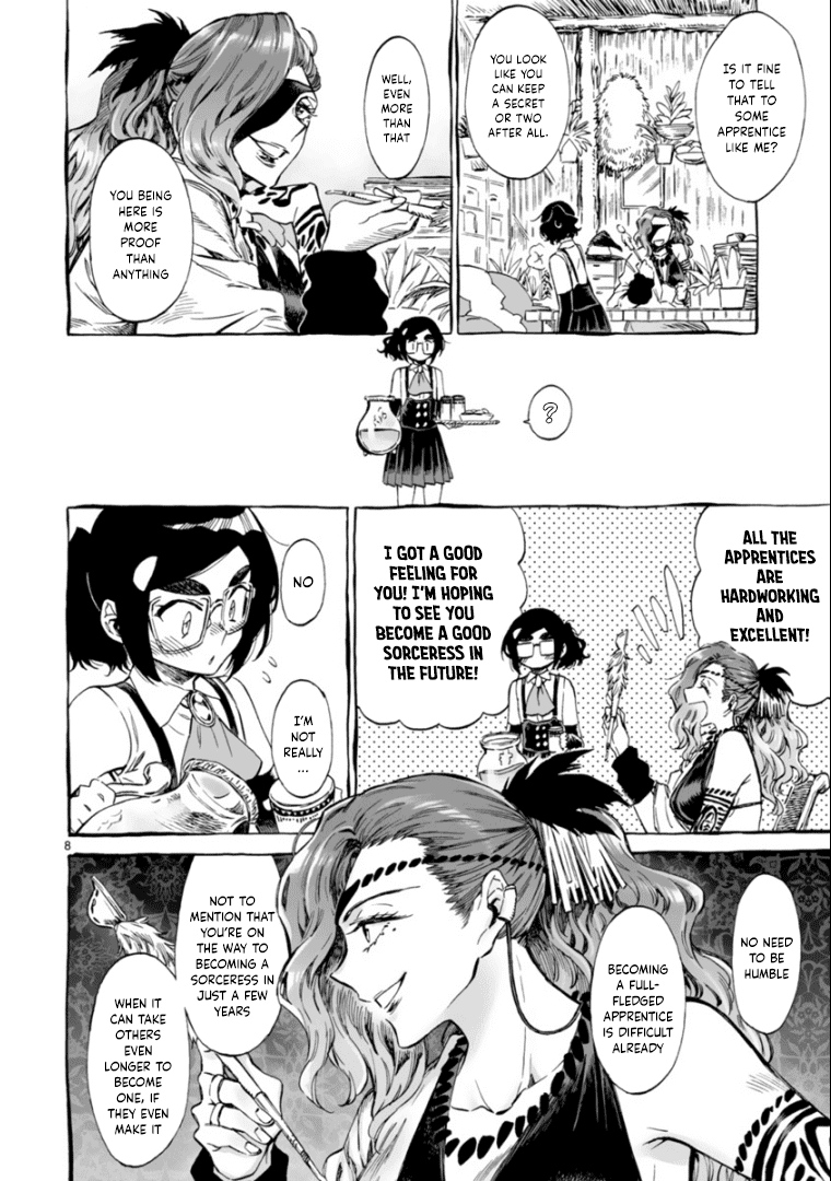 Nina-san no Mahou Seikatsu Chapter 9 page 8 - Chapter 9: The Uproar of Puberty