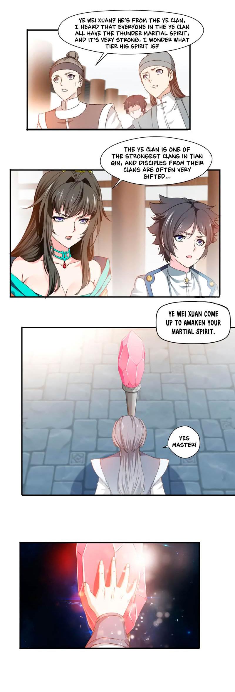 Nine Sun God King Chapter 6 page 5 - Chapter 6: Martial Soul!