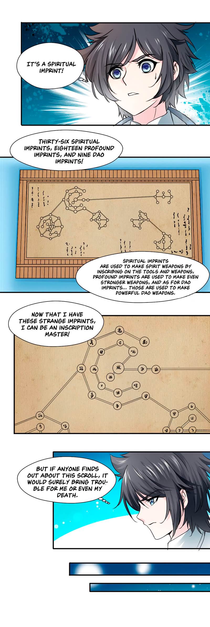Nine Sun God King Chapter 7 page 10 - Chapter 7: A scroll