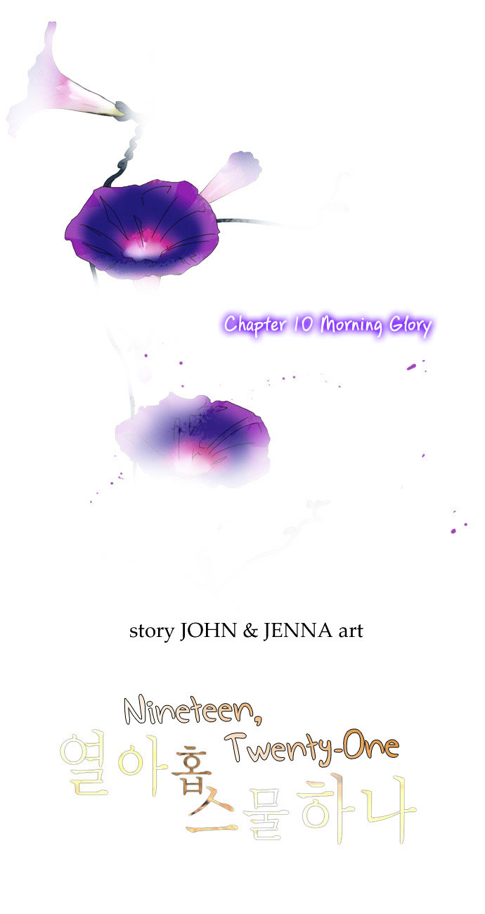 Nineteen, Twenty-One Chapter 10 page 1 - Chapter 10 : Morning Glory