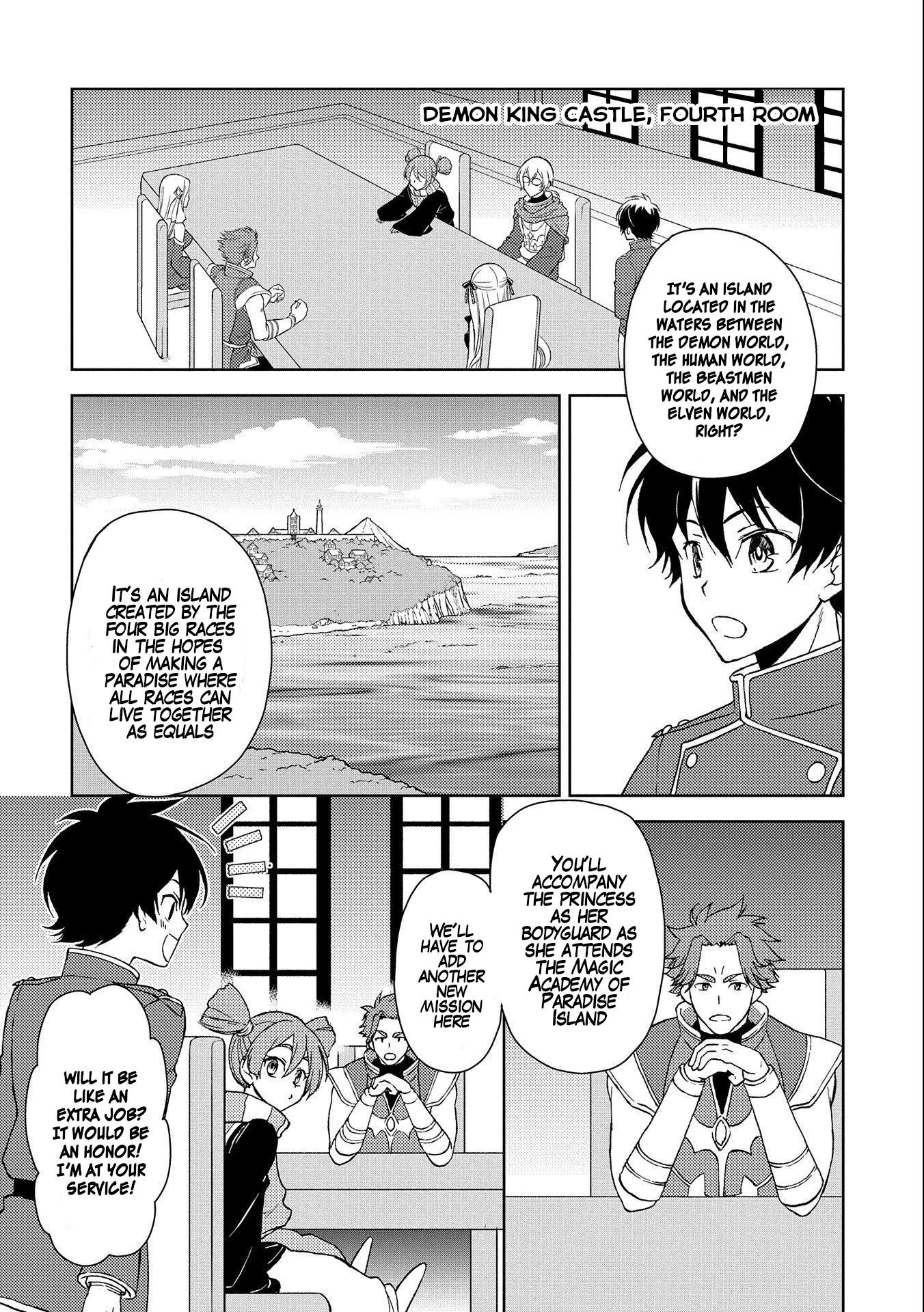 Ningen Dakedo Maougun Shitennnou ni Sodaterareta Ore wa, Maou no Musume ni Aisare Shihaizokusei no Kennnou wo Ataeraremashita Chapter 1 page 12 - Chapter 1