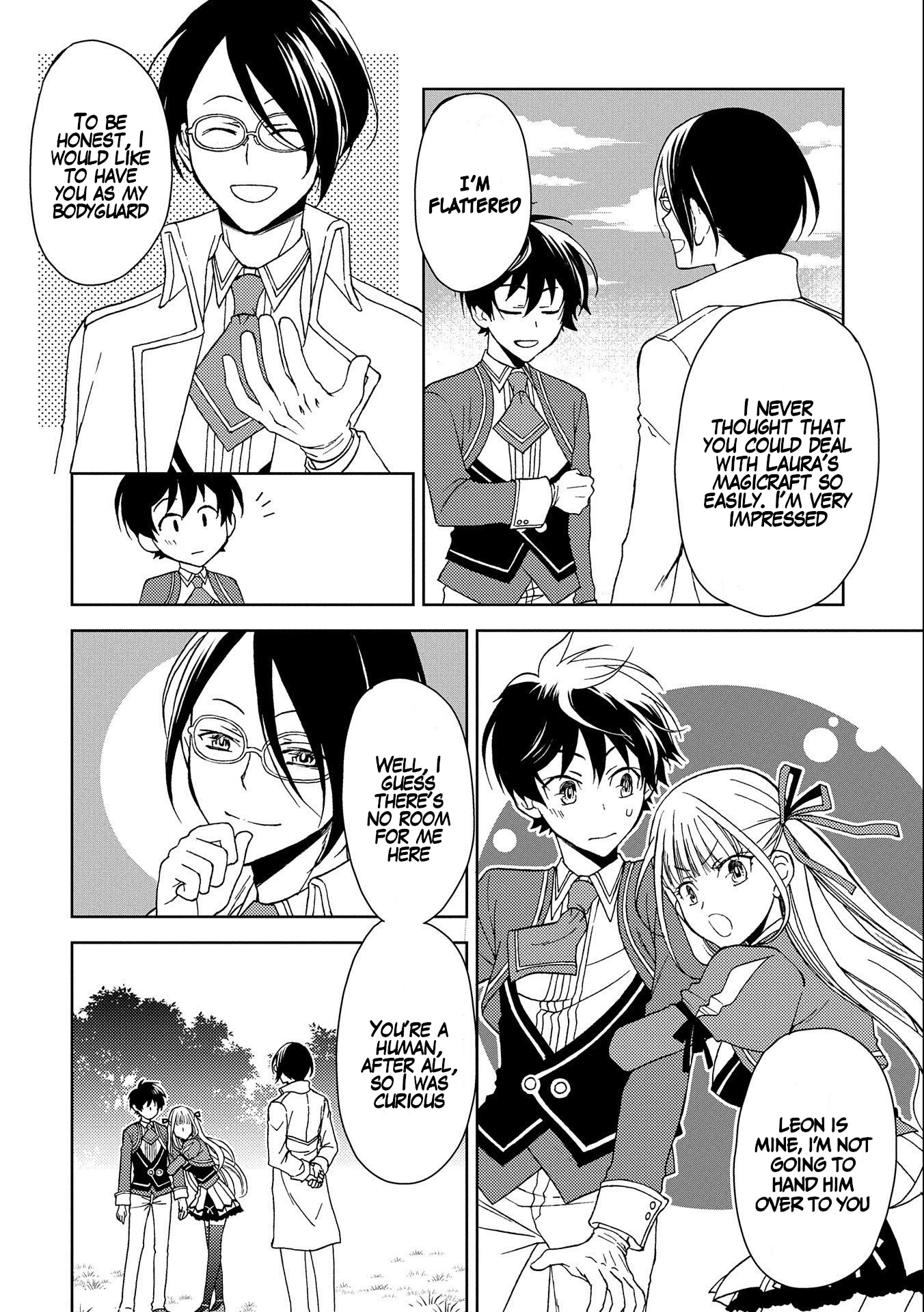 Ningen Dakedo Maougun Shitennnou ni Sodaterareta Ore wa, Maou no Musume ni Aisare Shihaizokusei no Kennnou wo Ataeraremashita Chapter 1 page 32 - Chapter 1
