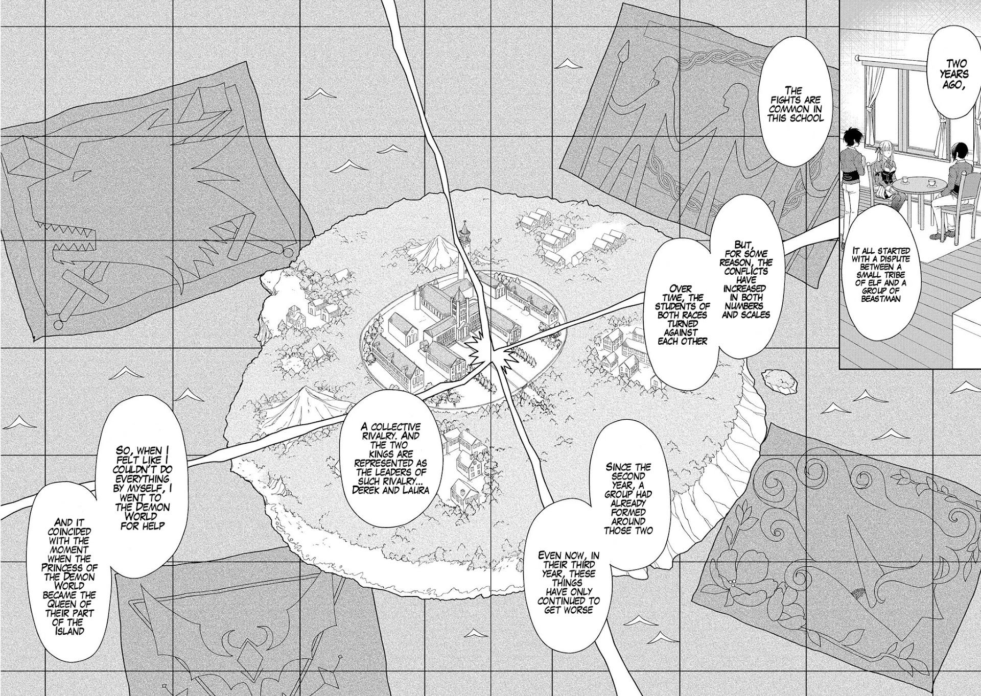 Ningen Dakedo Maougun Shitennnou ni Sodaterareta Ore wa, Maou no Musume ni Aisare Shihaizokusei no Kennnou wo Ataeraremashita Chapter 1 page 34 - Chapter 1