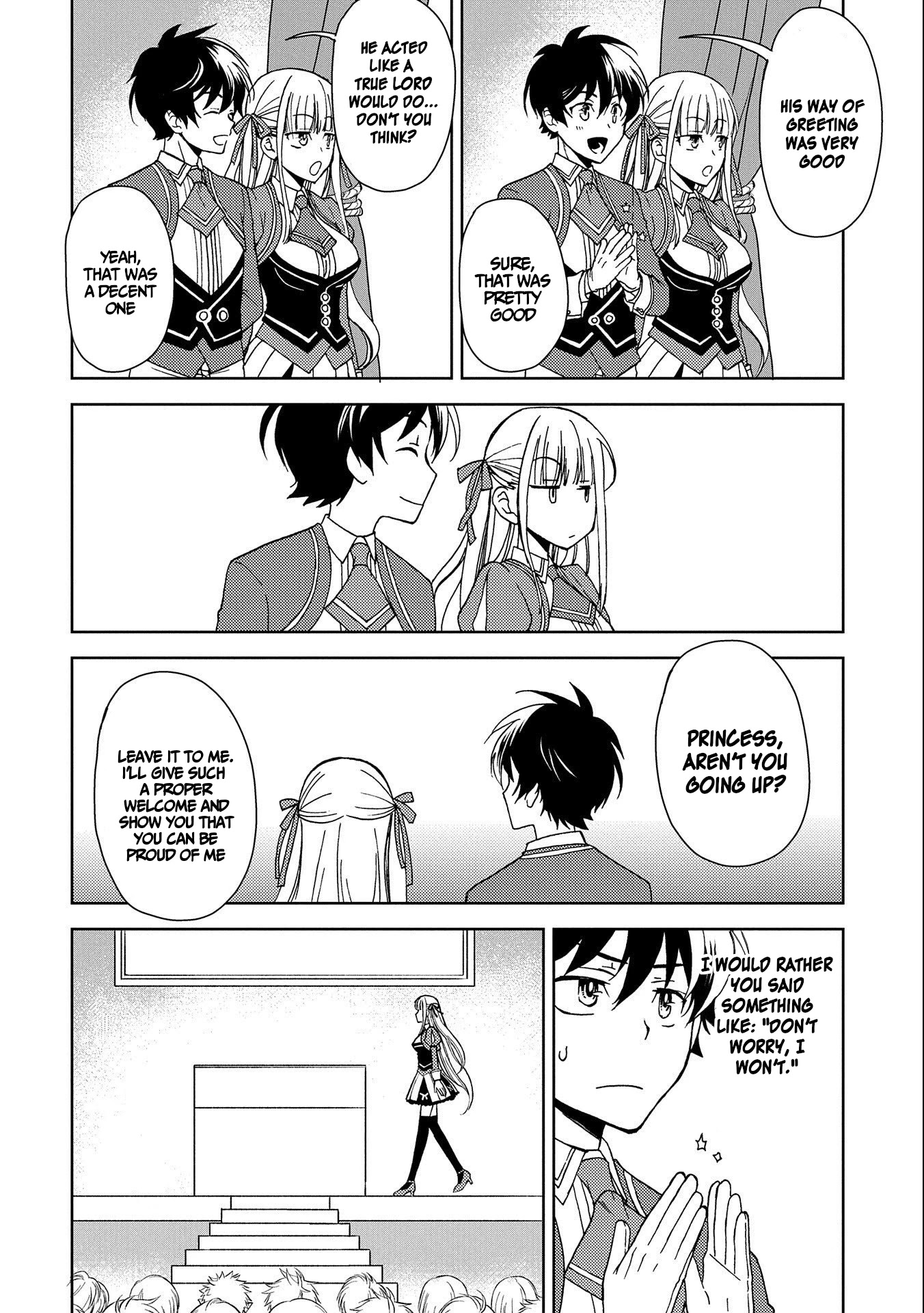 Ningen Dakedo Maougun Shitennnou ni Sodaterareta Ore wa, Maou no Musume ni Aisare Shihaizokusei no Kennnou wo Ataeraremashita Chapter 1 page 39 - Chapter 1