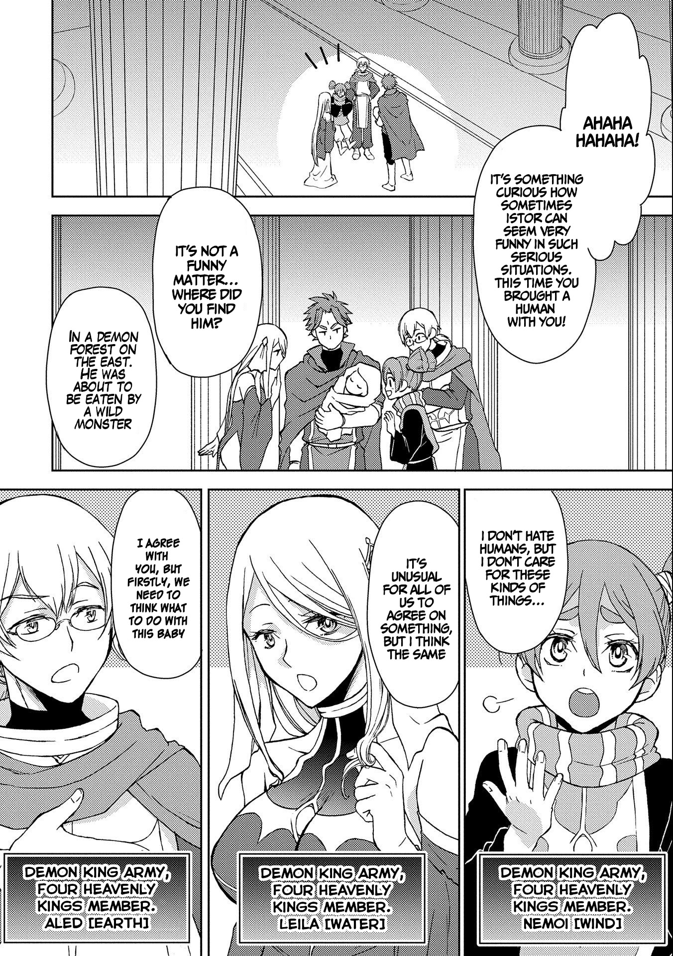 Ningen Dakedo Maougun Shitennnou ni Sodaterareta Ore wa, Maou no Musume ni Aisare Shihaizokusei no Kennnou wo Ataeraremashita Chapter 1 page 4 - Chapter 1