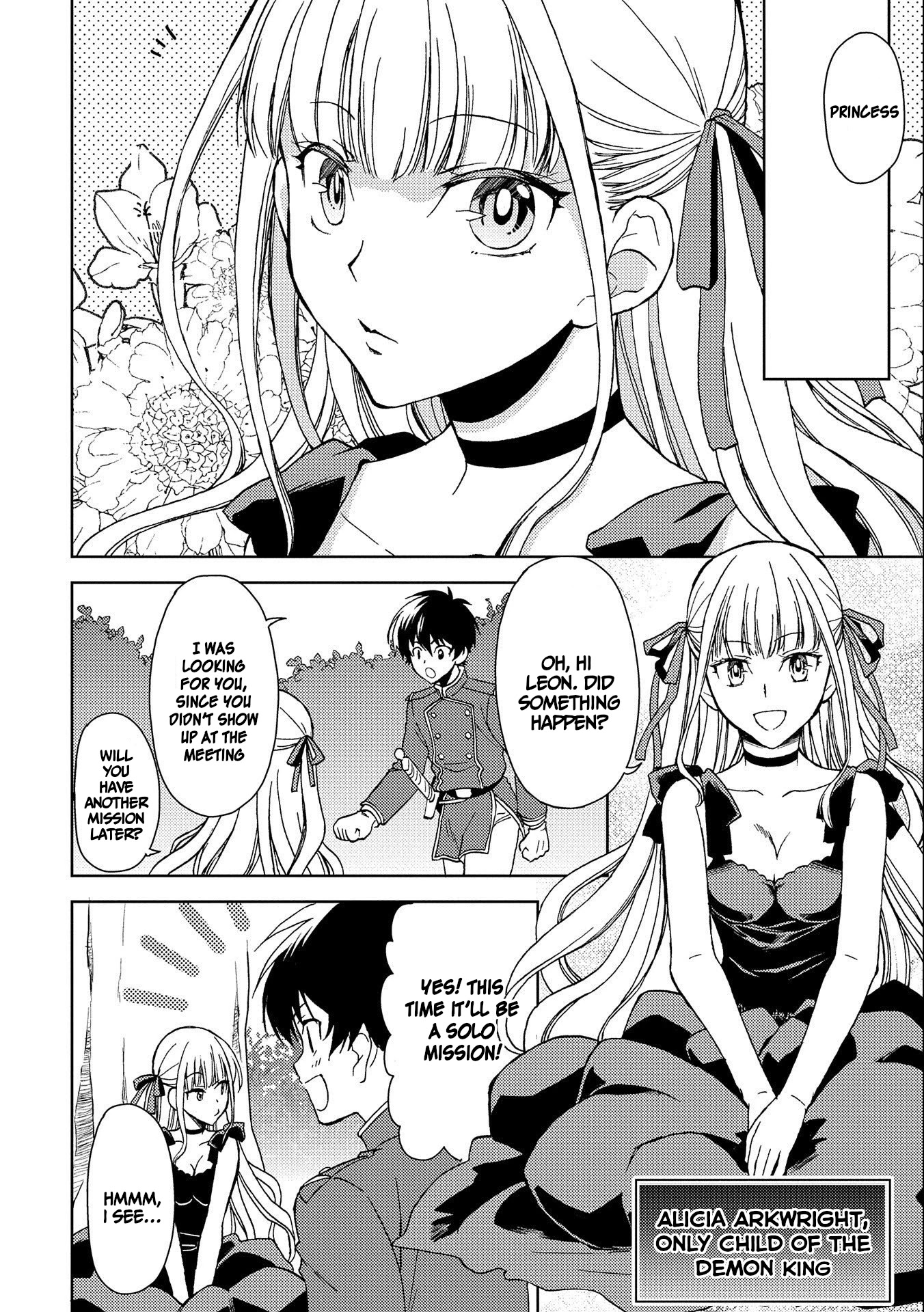 Ningen Dakedo Maougun Shitennnou ni Sodaterareta Ore wa, Maou no Musume ni Aisare Shihaizokusei no Kennnou wo Ataeraremashita Chapter 1 page 8 - Chapter 1