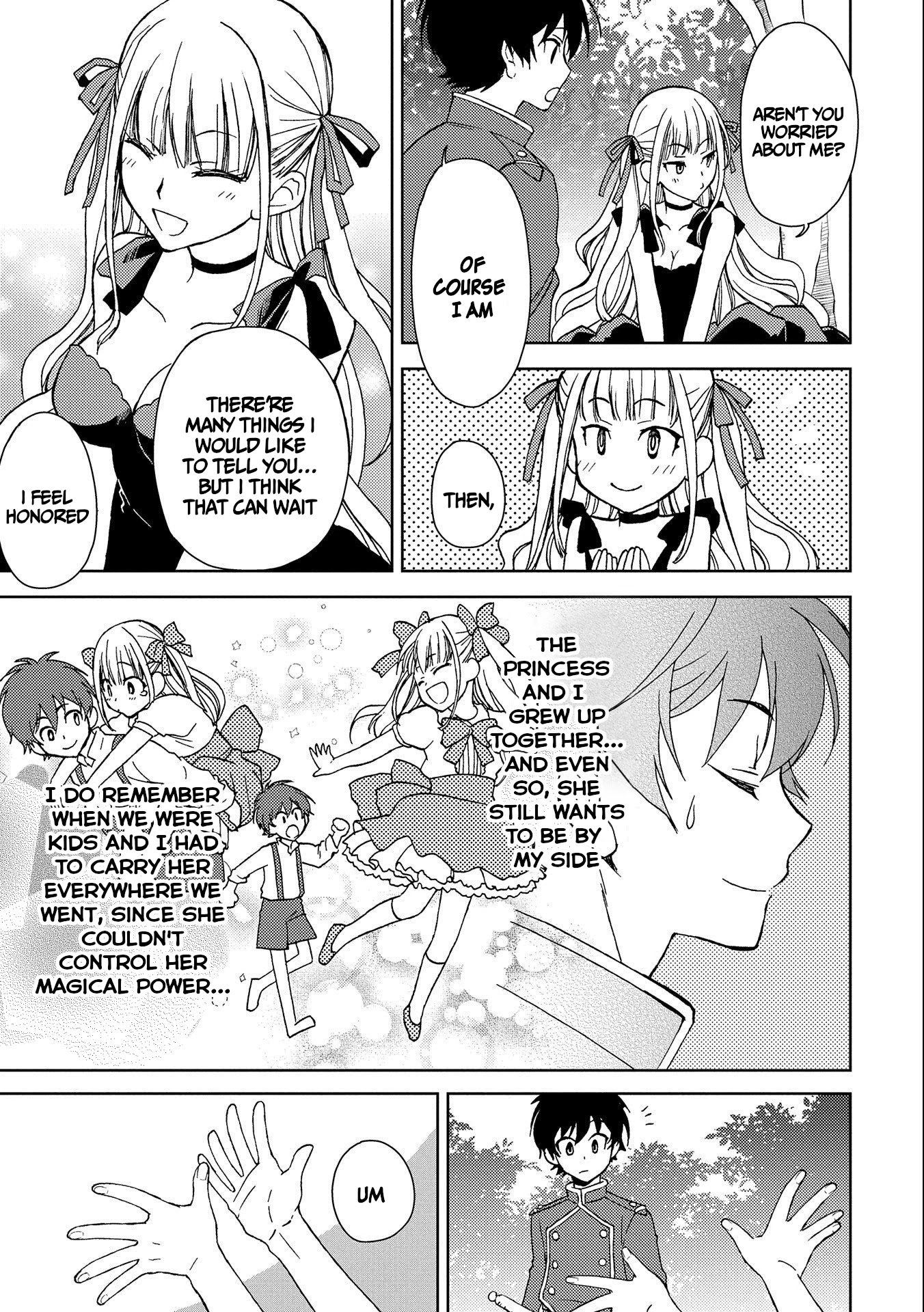 Ningen Dakedo Maougun Shitennnou ni Sodaterareta Ore wa, Maou no Musume ni Aisare Shihaizokusei no Kennnou wo Ataeraremashita Chapter 1 page 9 - Chapter 1