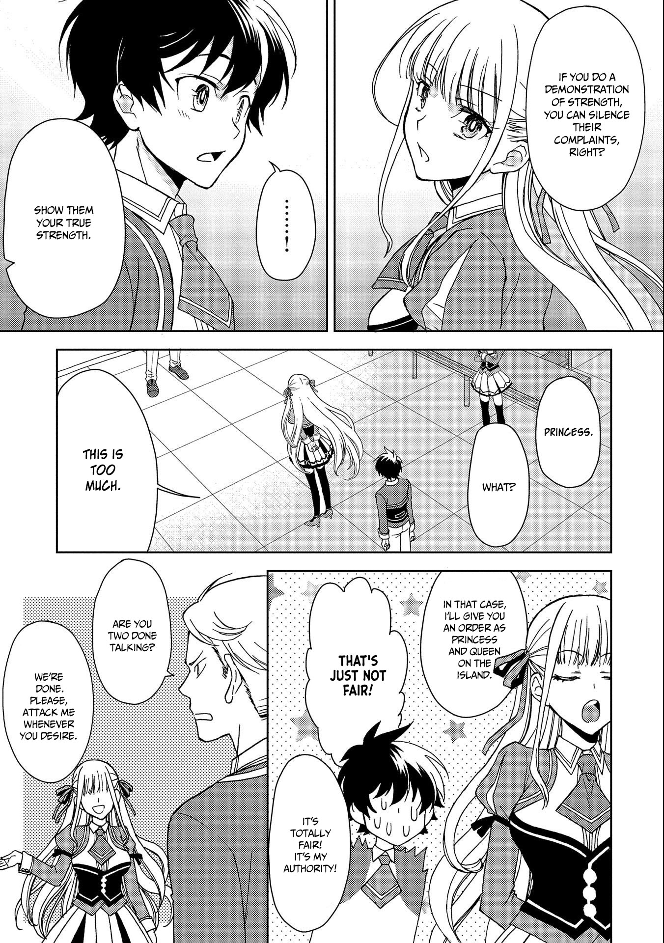 Ningen Dakedo Maougun Shitennnou ni Sodaterareta Ore wa, Maou no Musume ni Aisare Shihaizokusei no Kennnou wo Ataeraremashita Chapter 2 page 10 - Chapter 2