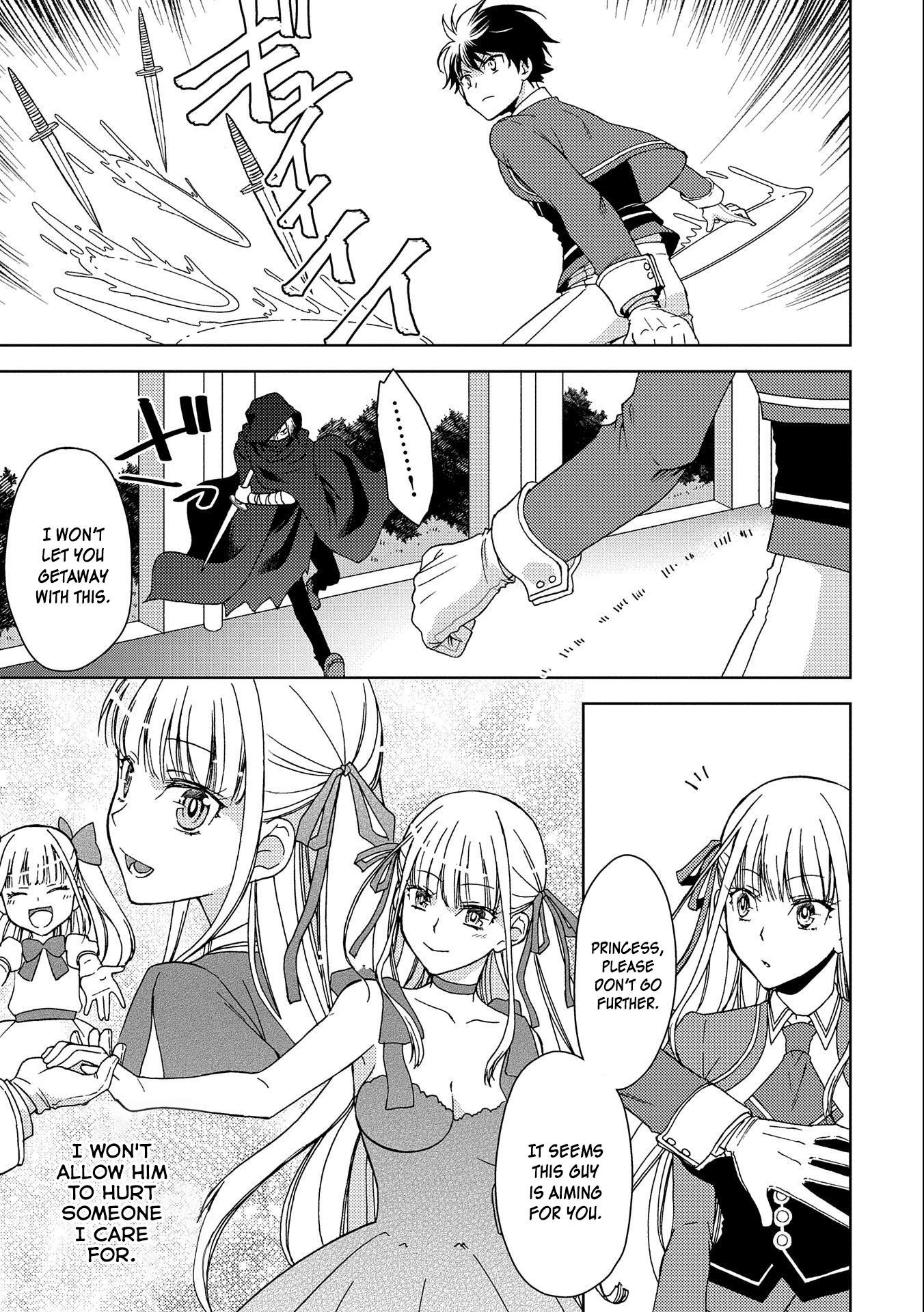 Ningen Dakedo Maougun Shitennnou ni Sodaterareta Ore wa, Maou no Musume ni Aisare Shihaizokusei no Kennnou wo Ataeraremashita Chapter 2 page 24 - Chapter 2