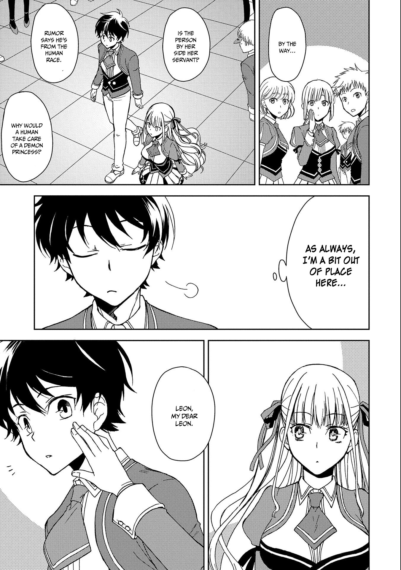 Ningen Dakedo Maougun Shitennnou ni Sodaterareta Ore wa, Maou no Musume ni Aisare Shihaizokusei no Kennnou wo Ataeraremashita Chapter 2 page 4 - Chapter 2