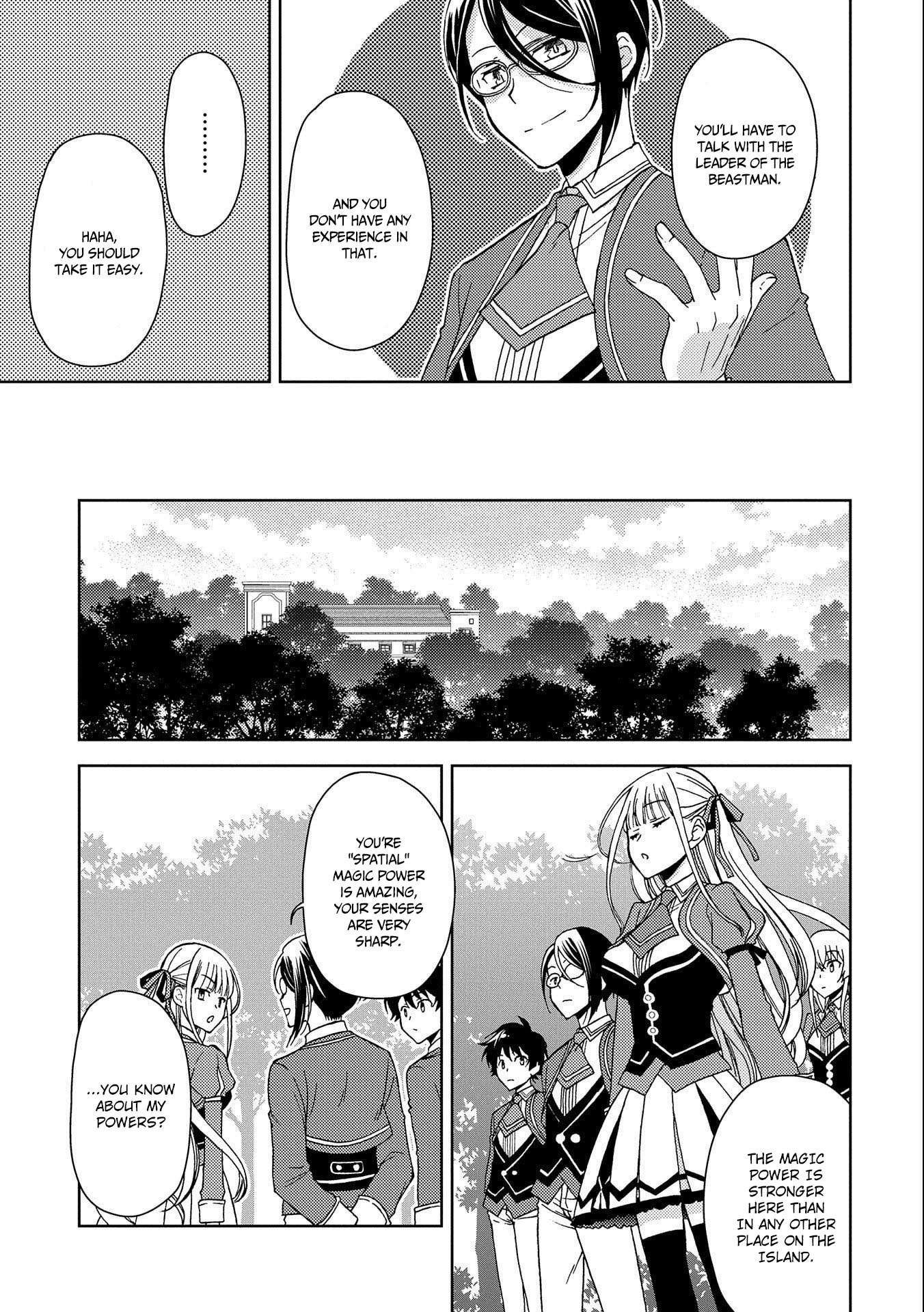 Ningen Dakedo Maougun Shitennnou ni Sodaterareta Ore wa, Maou no Musume ni Aisare Shihaizokusei no Kennnou wo Ataeraremashita Chapter 3 page 12 - Chapter 3