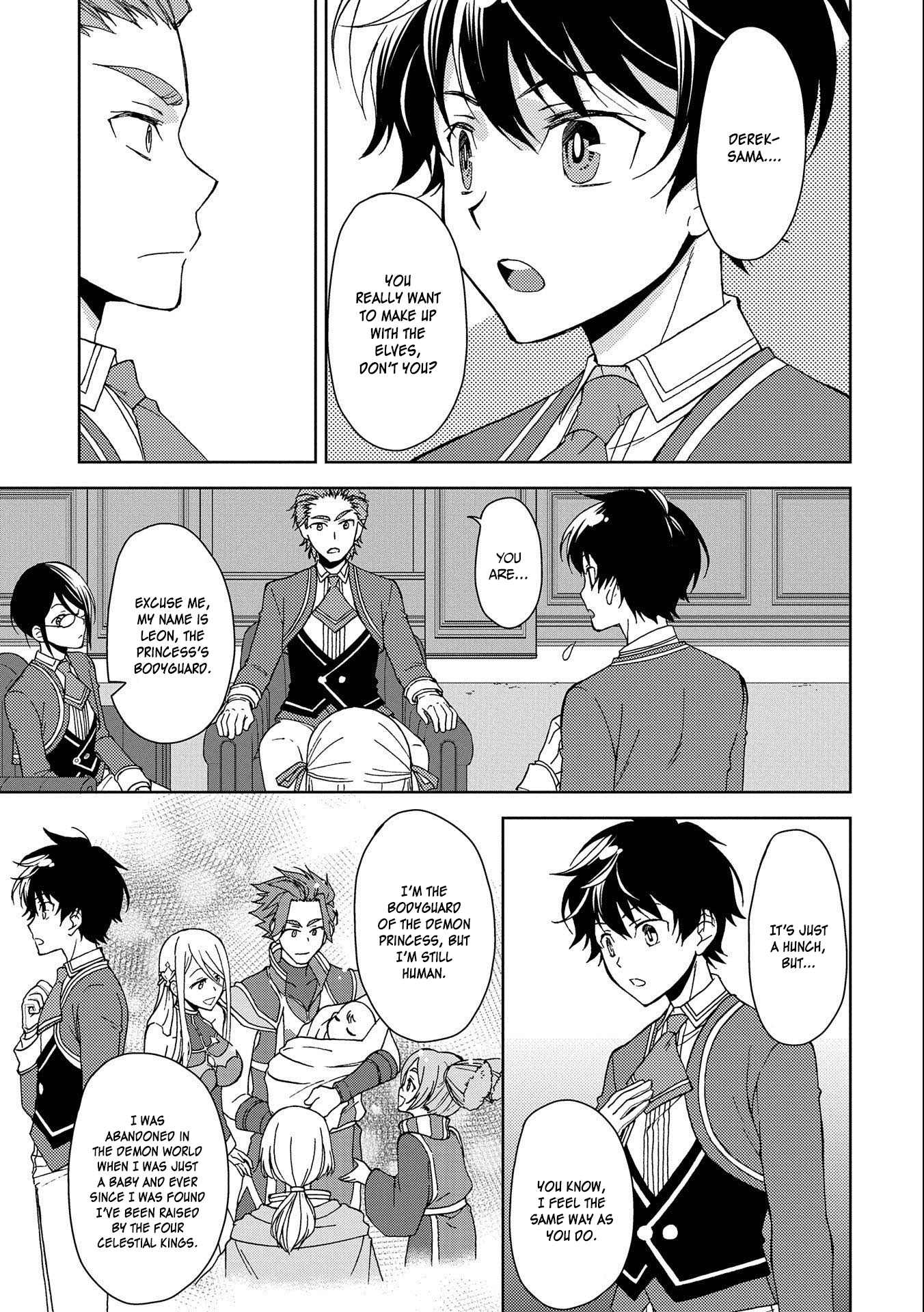 Ningen Dakedo Maougun Shitennnou ni Sodaterareta Ore wa, Maou no Musume ni Aisare Shihaizokusei no Kennnou wo Ataeraremashita Chapter 3 page 26 - Chapter 3