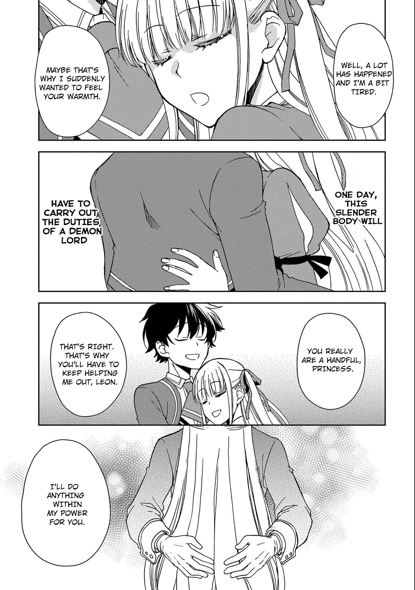 Ningen Dakedo Maougun Shitennnou ni Sodaterareta Ore wa, Maou no Musume ni Aisare Shihaizokusei no Kennnou wo Ataeraremashita Chapter 5 page 22 - Chapter 5