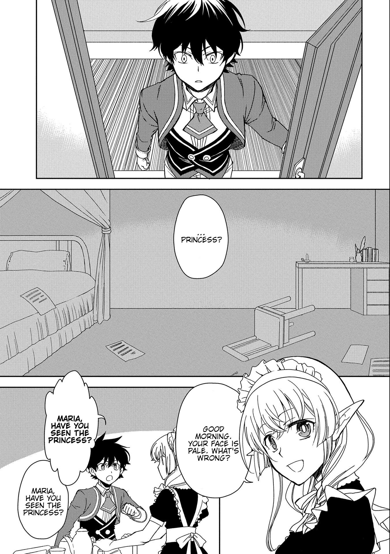 Ningen Dakedo Maougun Shitennnou ni Sodaterareta Ore wa, Maou no Musume ni Aisare Shihaizokusei no Kennnou wo Ataeraremashita Chapter 8 page 6 - Chapter 8