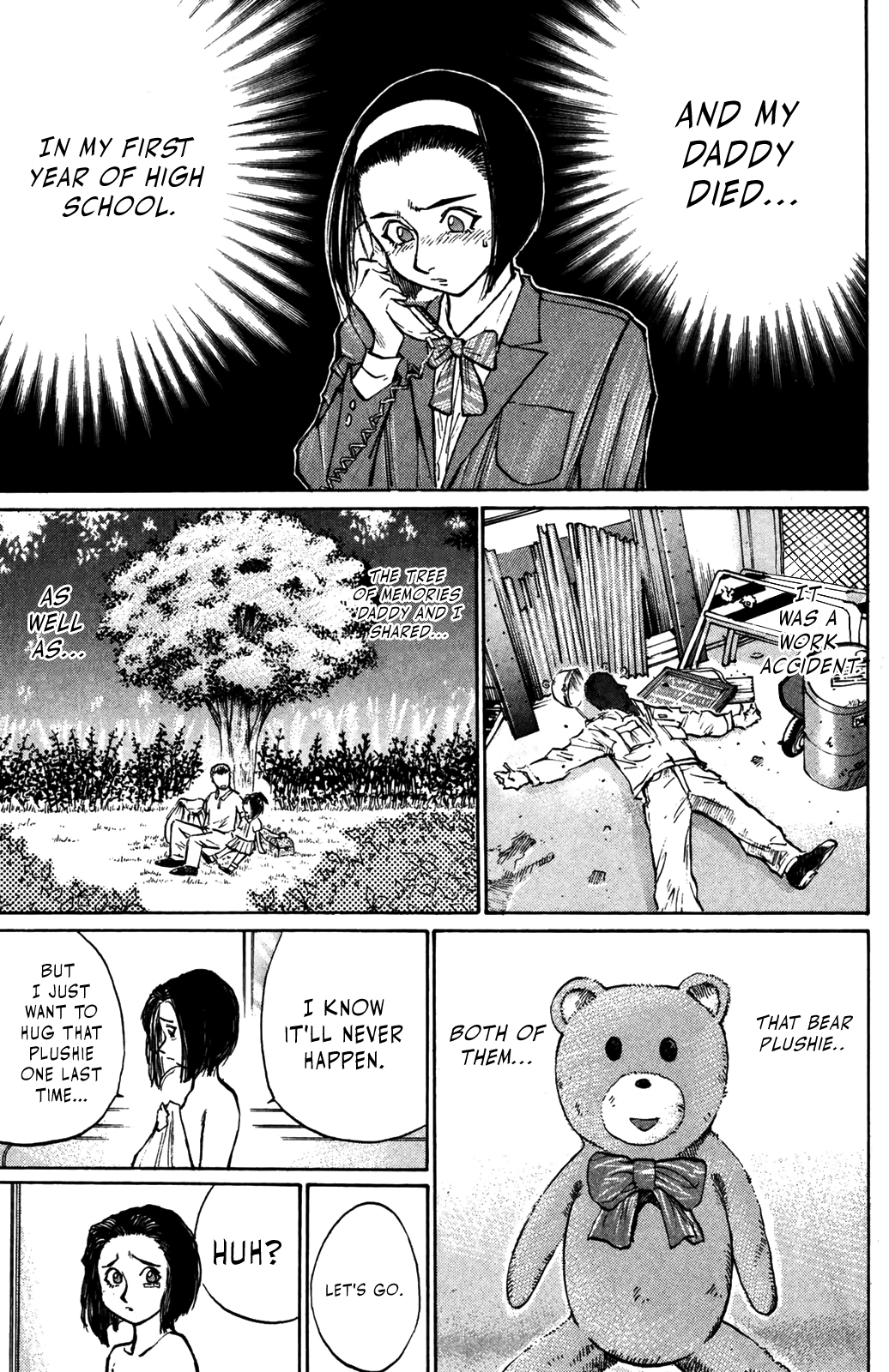 Ningen Kyouki Katsuo Chapter 33 page 13 - Chapter 33: Instructor Ryuuzaki's memories