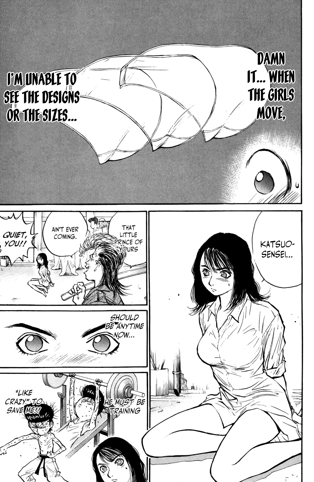 Ningen Kyouki Katsuo Chapter 66 page 13 - Chapter 66: Intense! Skirt Flipping!?