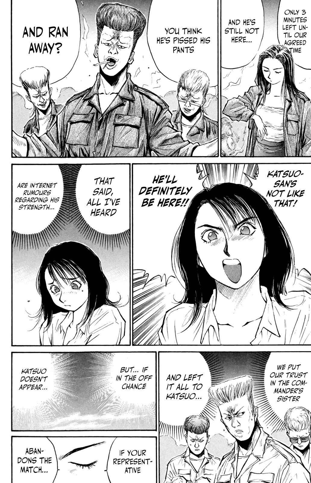 Ningen Kyouki Katsuo Chapter 75 page 6 - Chapter 75: Something Wrong in the 1v1
