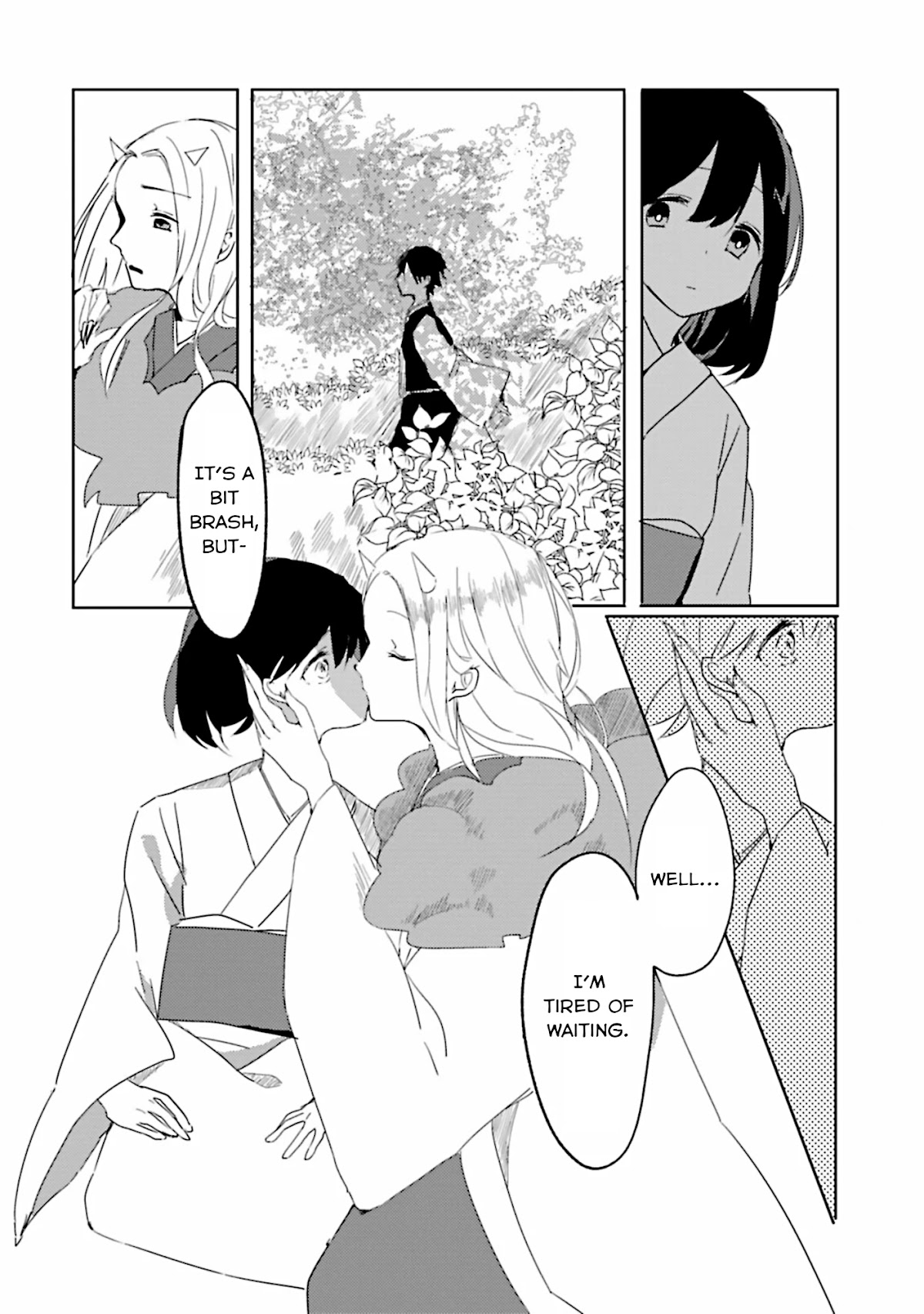 Ningen ni Koi Shita Oni wa Warau Chapter 2 page 10 - Chapter 2: Princess Kaguya and Moonlit Fireflies
