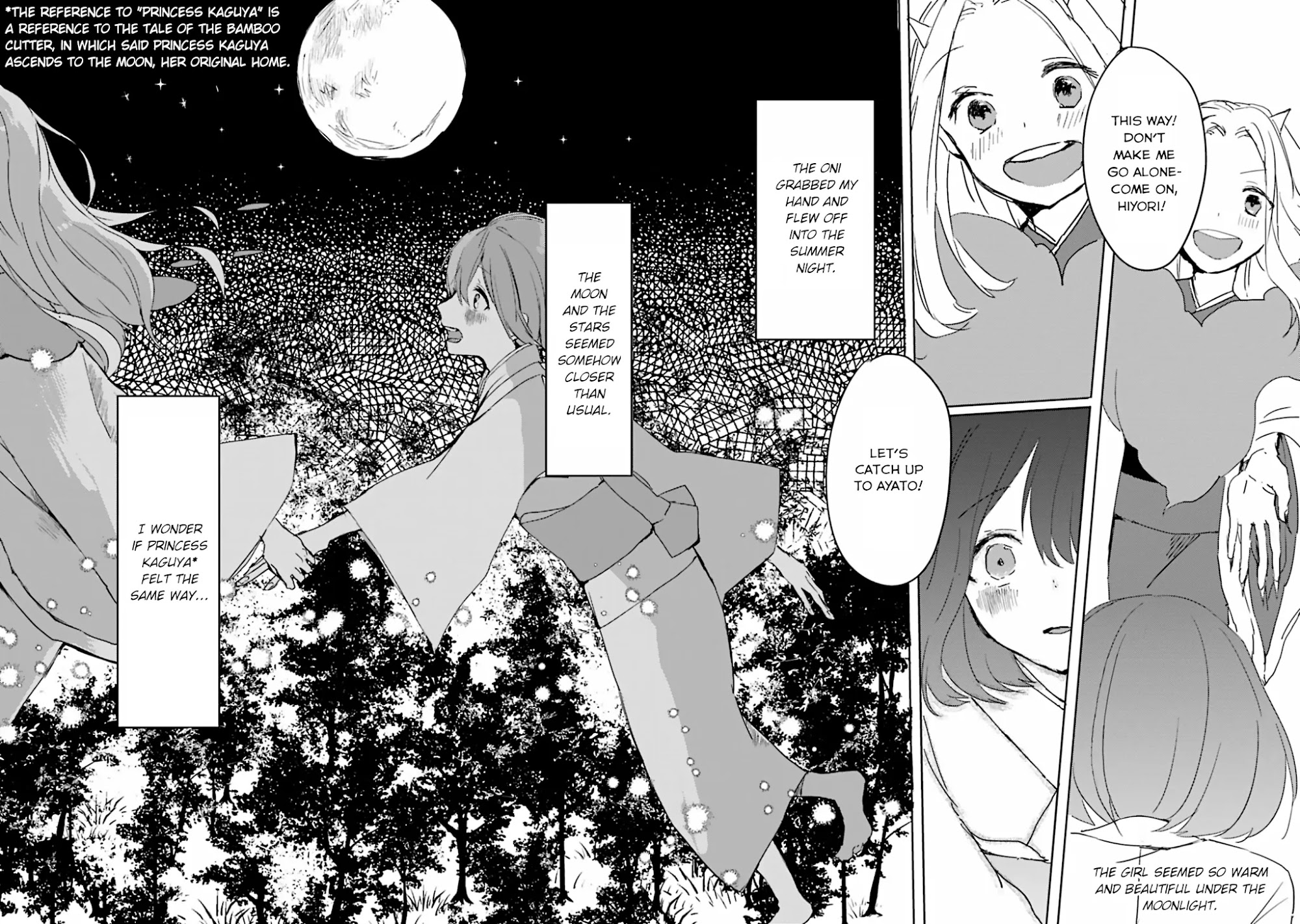 Ningen ni Koi Shita Oni wa Warau Chapter 2 page 17 - Chapter 2: Princess Kaguya and Moonlit Fireflies