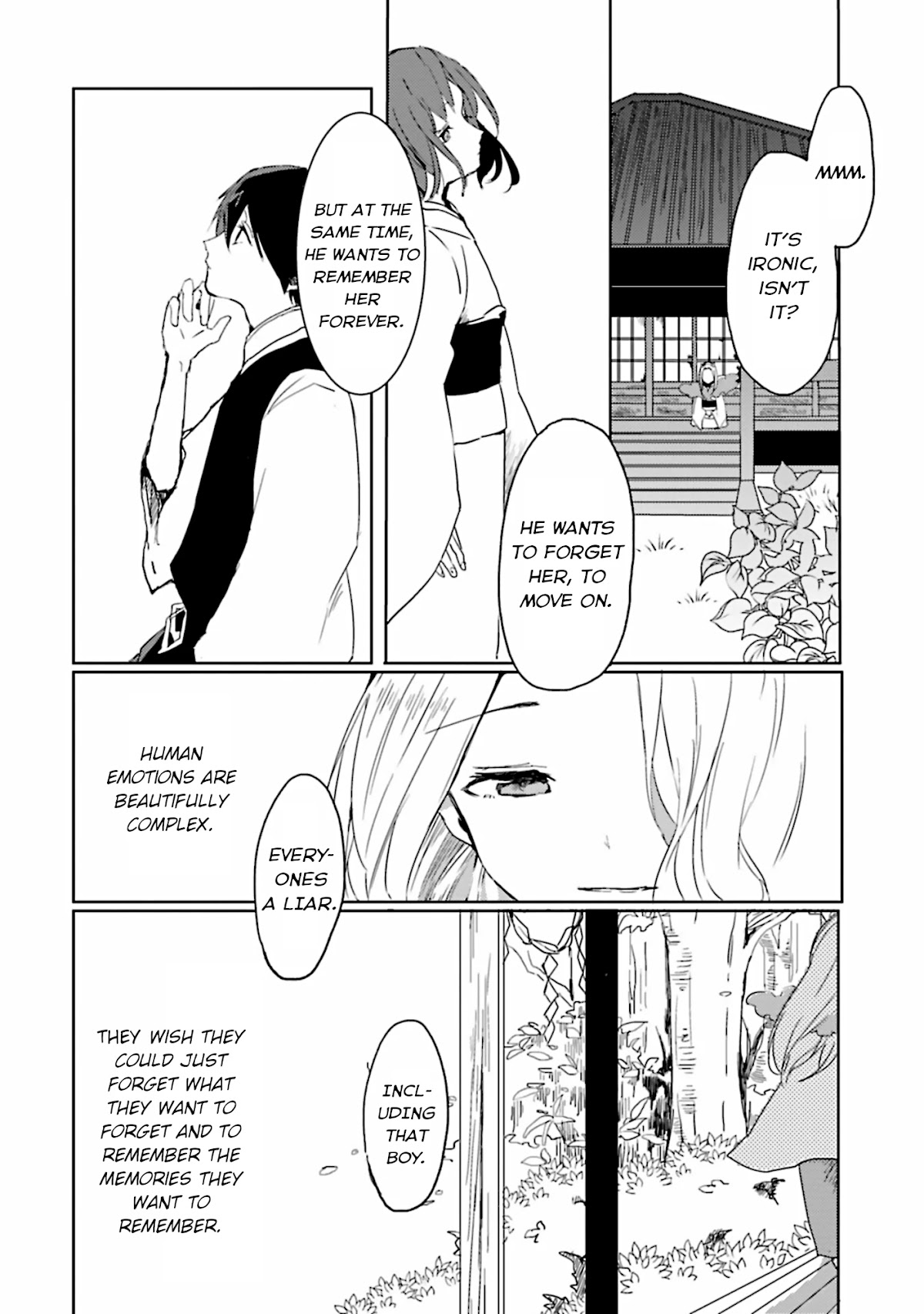 Ningen ni Koi Shita Oni wa Warau Chapter 2 page 6 - Chapter 2: Princess Kaguya and Moonlit Fireflies