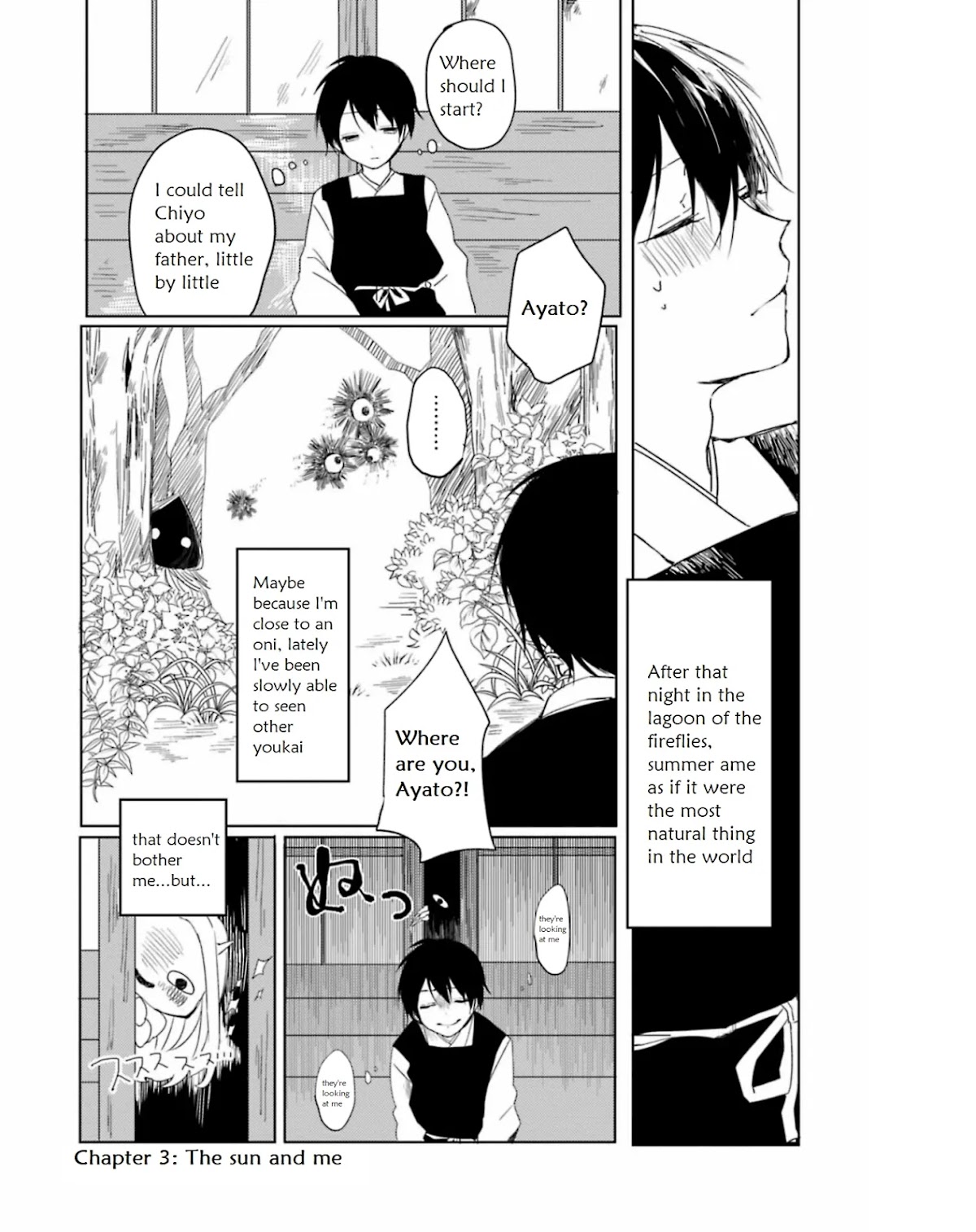 Ningen ni Koi Shita Oni wa Warau Chapter 3 page 2 - Chapter 3: The sun and I