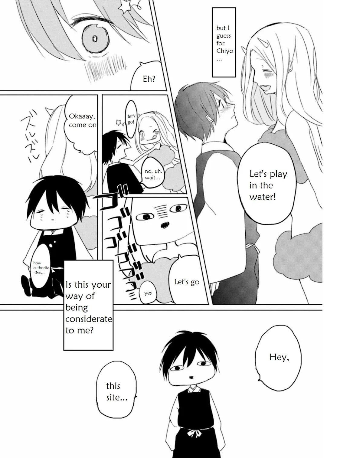 Ningen ni Koi Shita Oni wa Warau Chapter 3 page 5 - Chapter 3: The sun and I