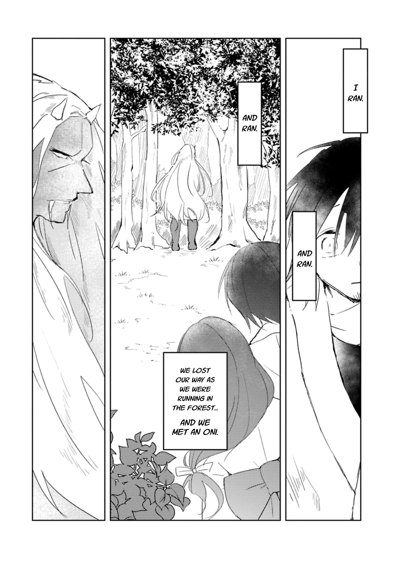 Ningen ni Koi Shita Oni wa Warau Chapter 6.1 page 5 - Chapter 6.1: My God