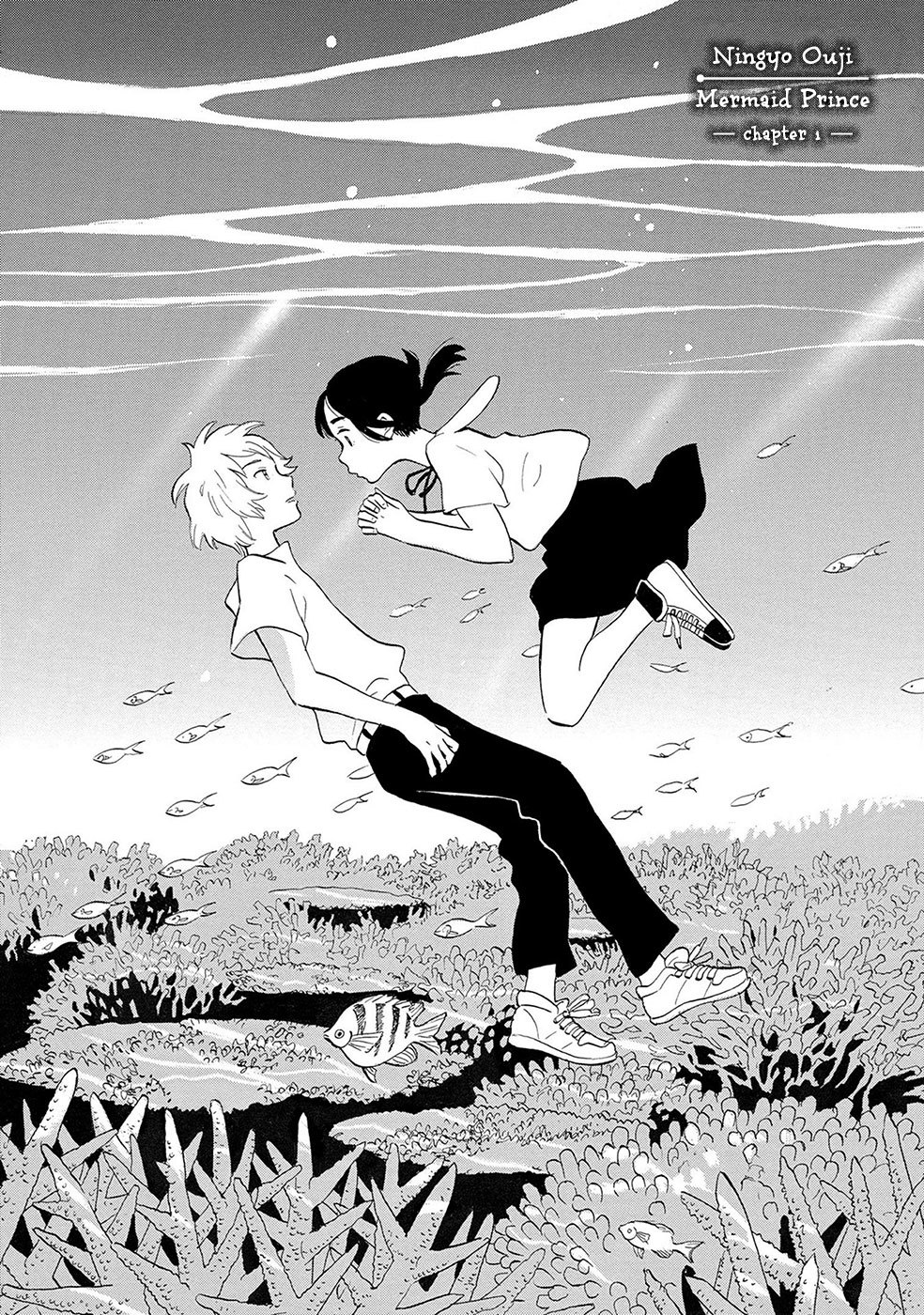 Ningyo Ouji (OZAKI Kaori) Chapter 1 page 7 - Chapter 1: Mermaid Prince (1)