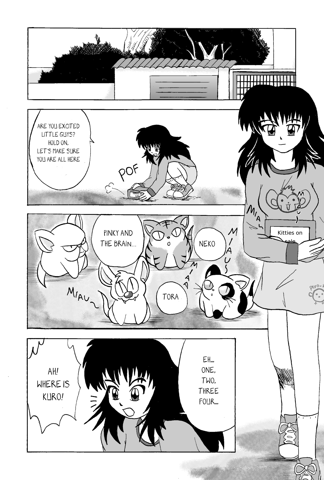 Ninja Cat Meow! Chapter 0 page 2 - Chapter 0 : Ninja Cat Meow!