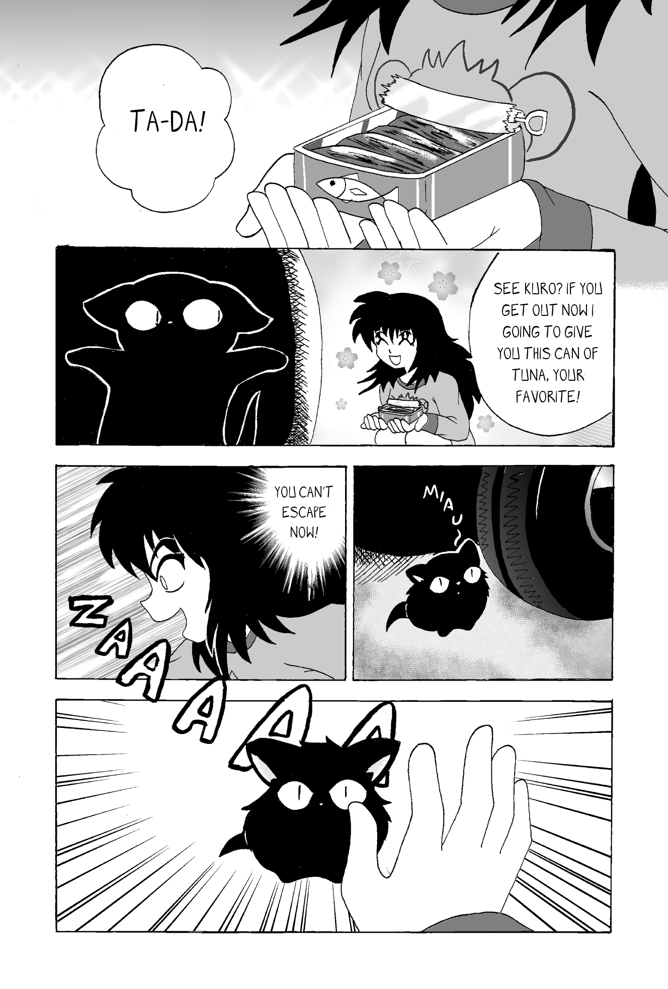 Ninja Cat Meow! Chapter 0 page 5 - Chapter 0 : Ninja Cat Meow!