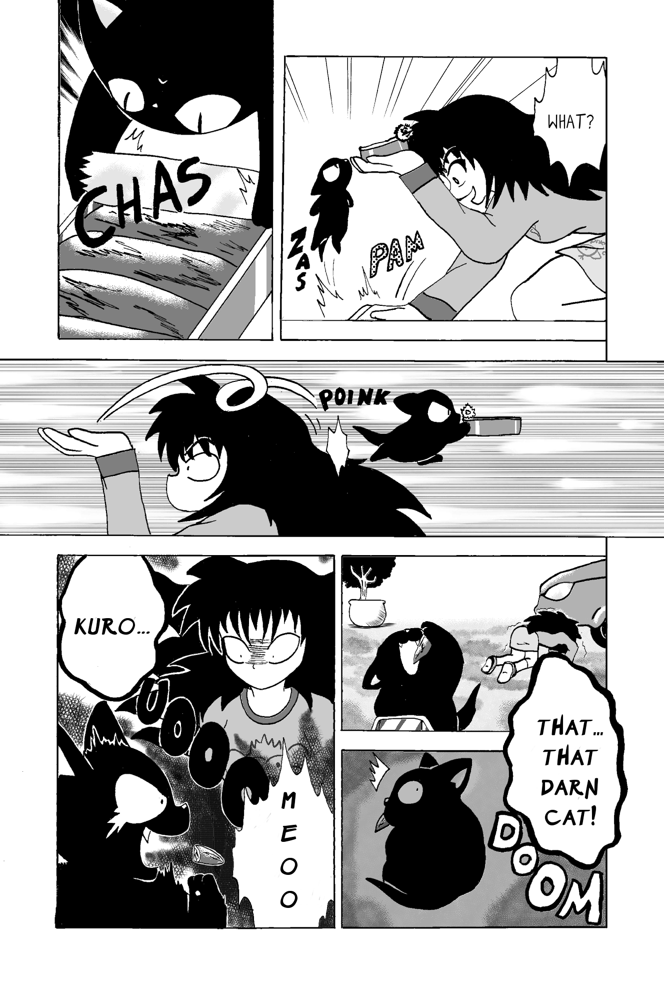 Ninja Cat Meow! Chapter 0 page 6 - Chapter 0 : Ninja Cat Meow!