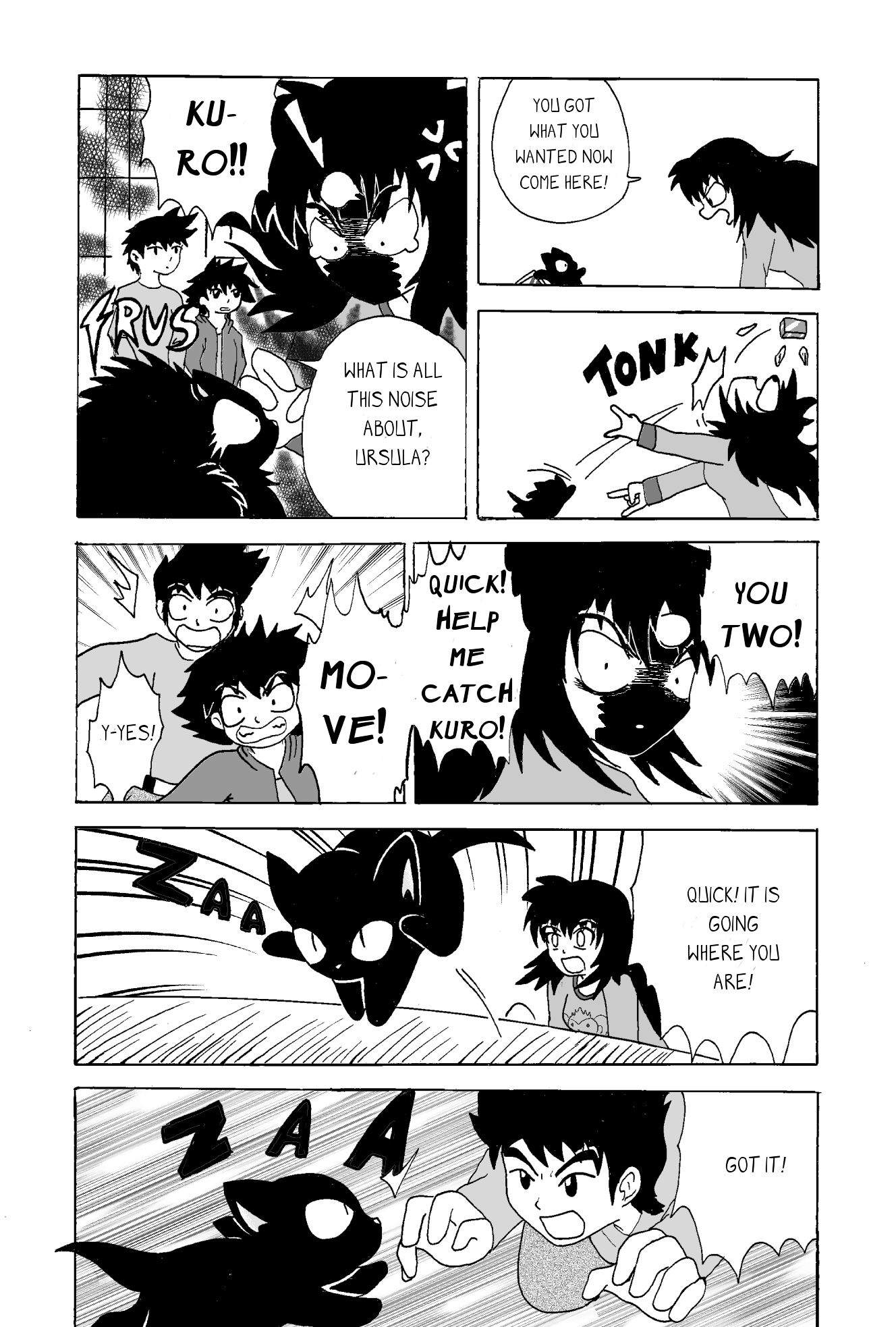 Ninja Cat Meow! Chapter 0 page 7 - Chapter 0 : Ninja Cat Meow!