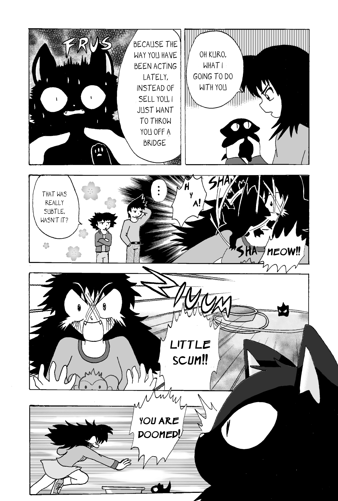 Ninja Cat Meow! Chapter 0 page 9 - Chapter 0 : Ninja Cat Meow!