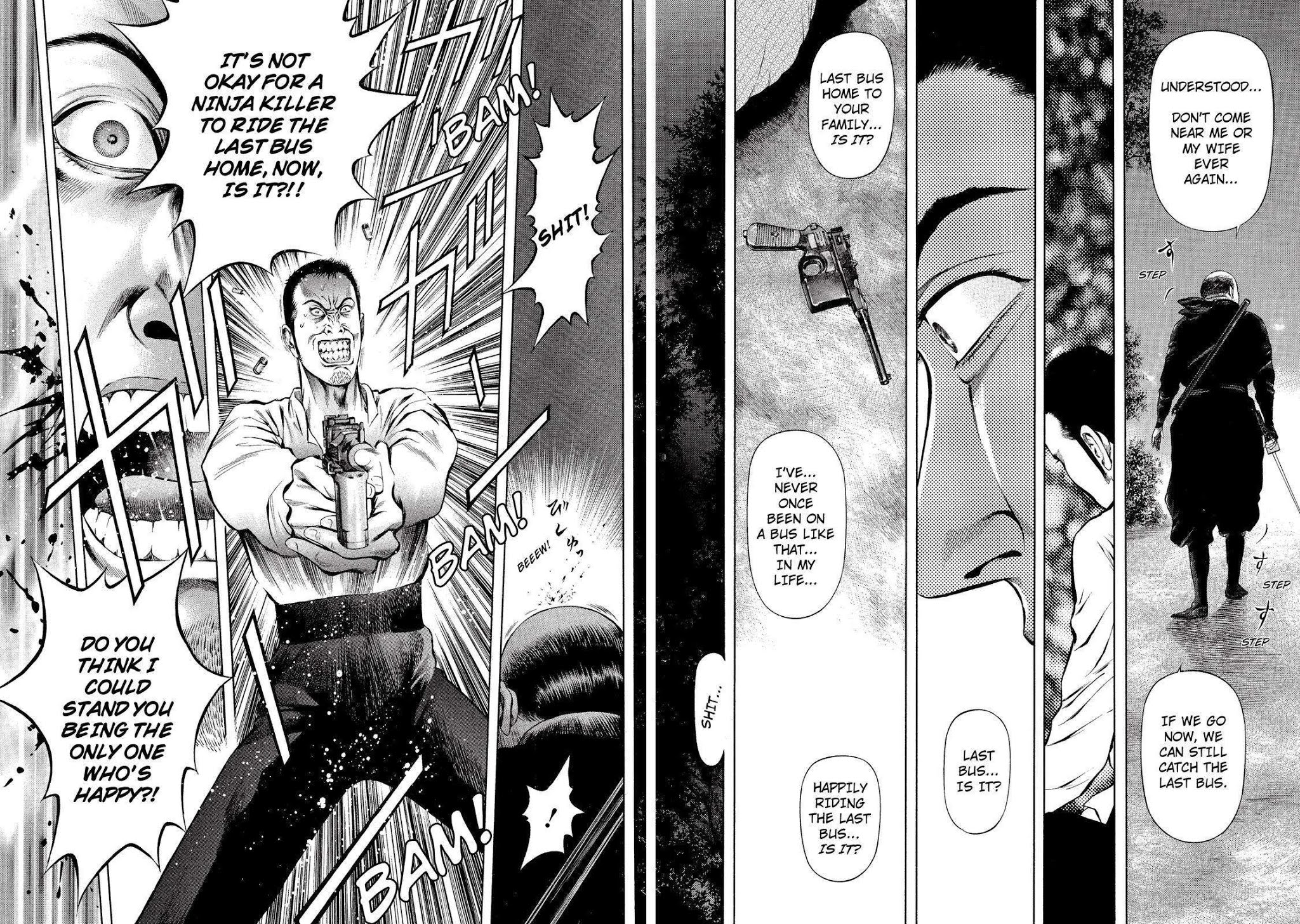 Ninja Papa Chapter 11 page 14 - Chapter 11: Glorious Fall of Kamijo