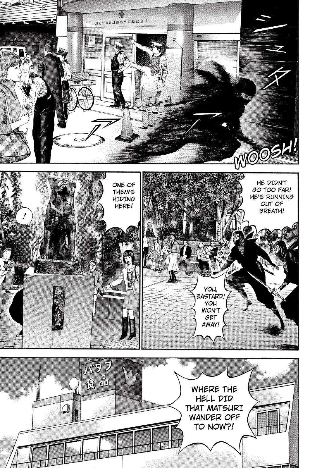 Ninja Papa Chapter 12 page 11 - Chapter 12: Downhill Bloodshed 1-0-9