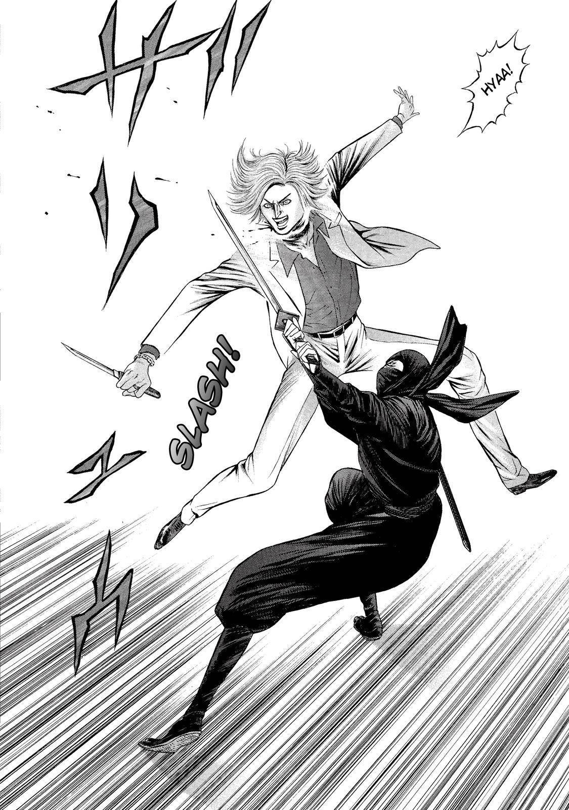 Ninja Papa Chapter 12 page 16 - Chapter 12: Downhill Bloodshed 1-0-9