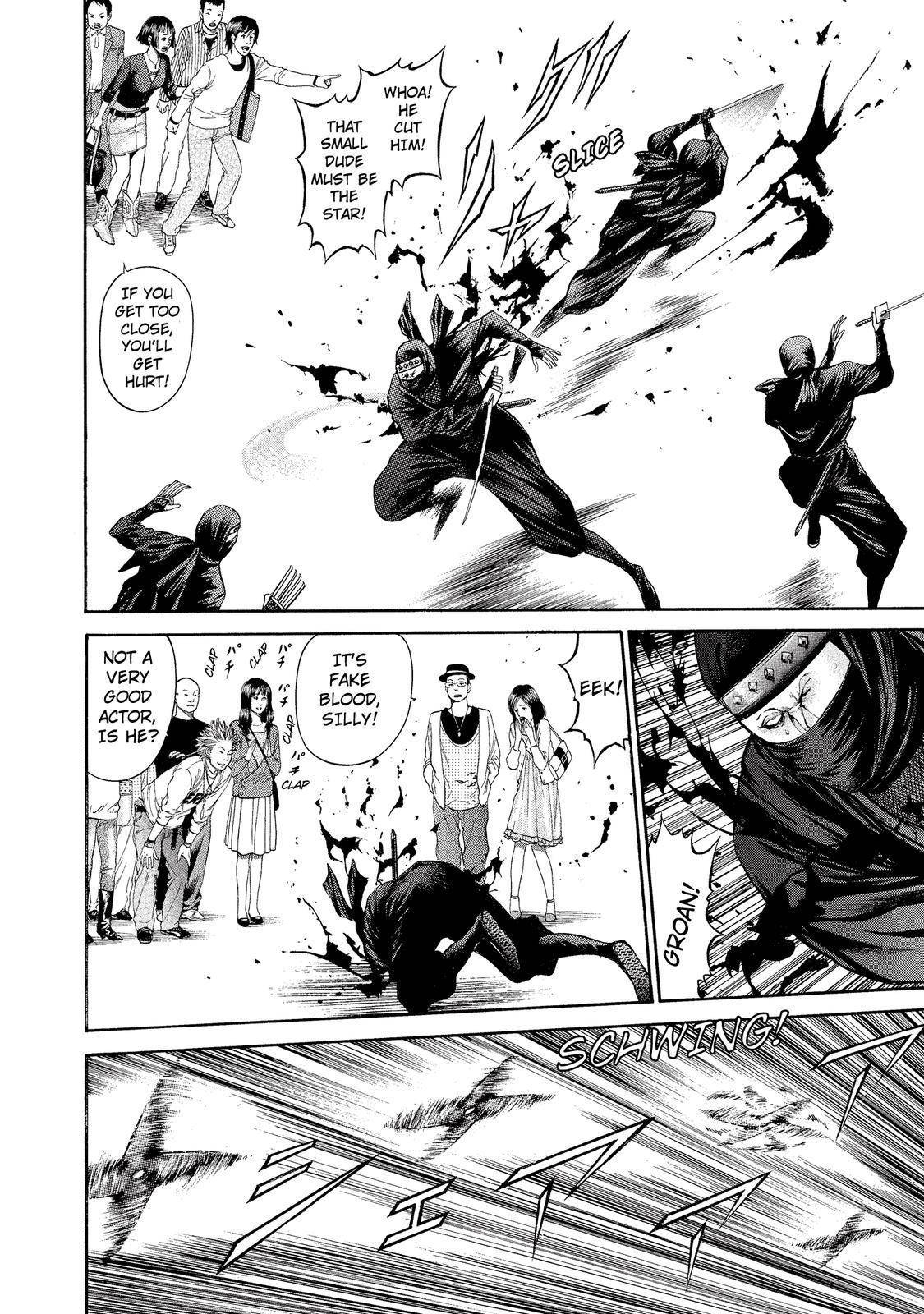 Ninja Papa Chapter 12 page 4 - Chapter 12: Downhill Bloodshed 1-0-9