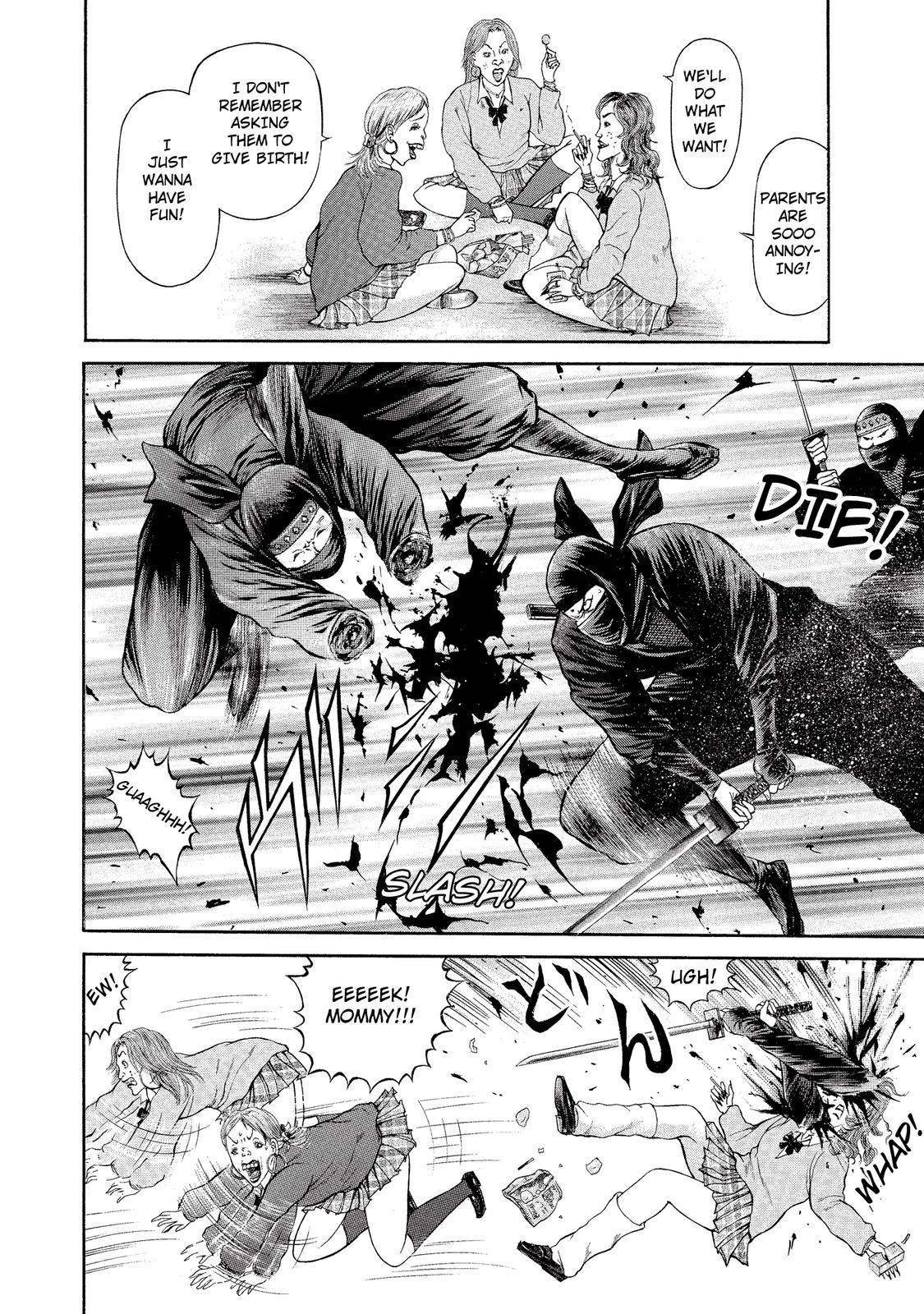 Ninja Papa Chapter 12 page 6 - Chapter 12: Downhill Bloodshed 1-0-9