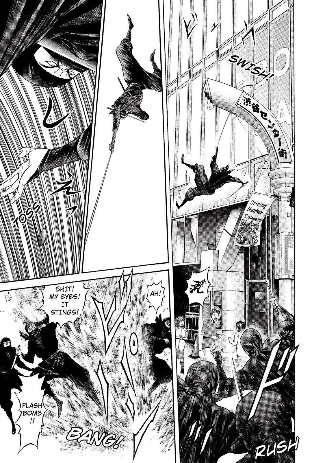 Ninja Papa Chapter 12 page 7 - Chapter 12: Downhill Bloodshed 1-0-9
